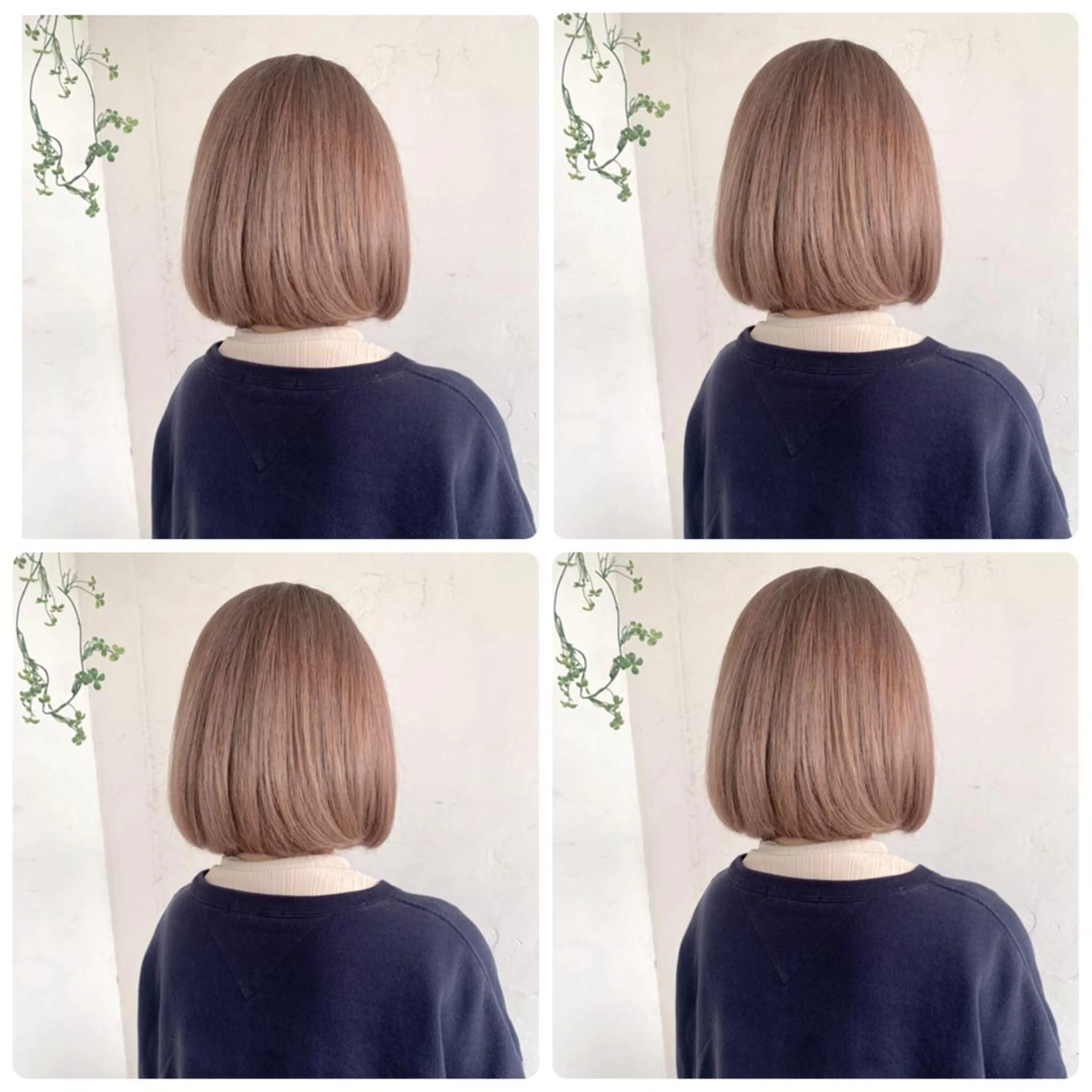 ショート カラー アッシュ ベージュカラー ブルーカラー ブラウンカラー ショコラベージュ ヘアカラー トリートメント 京都/烏丸/ショート 徒歩1分/秋山のヘアスタイル