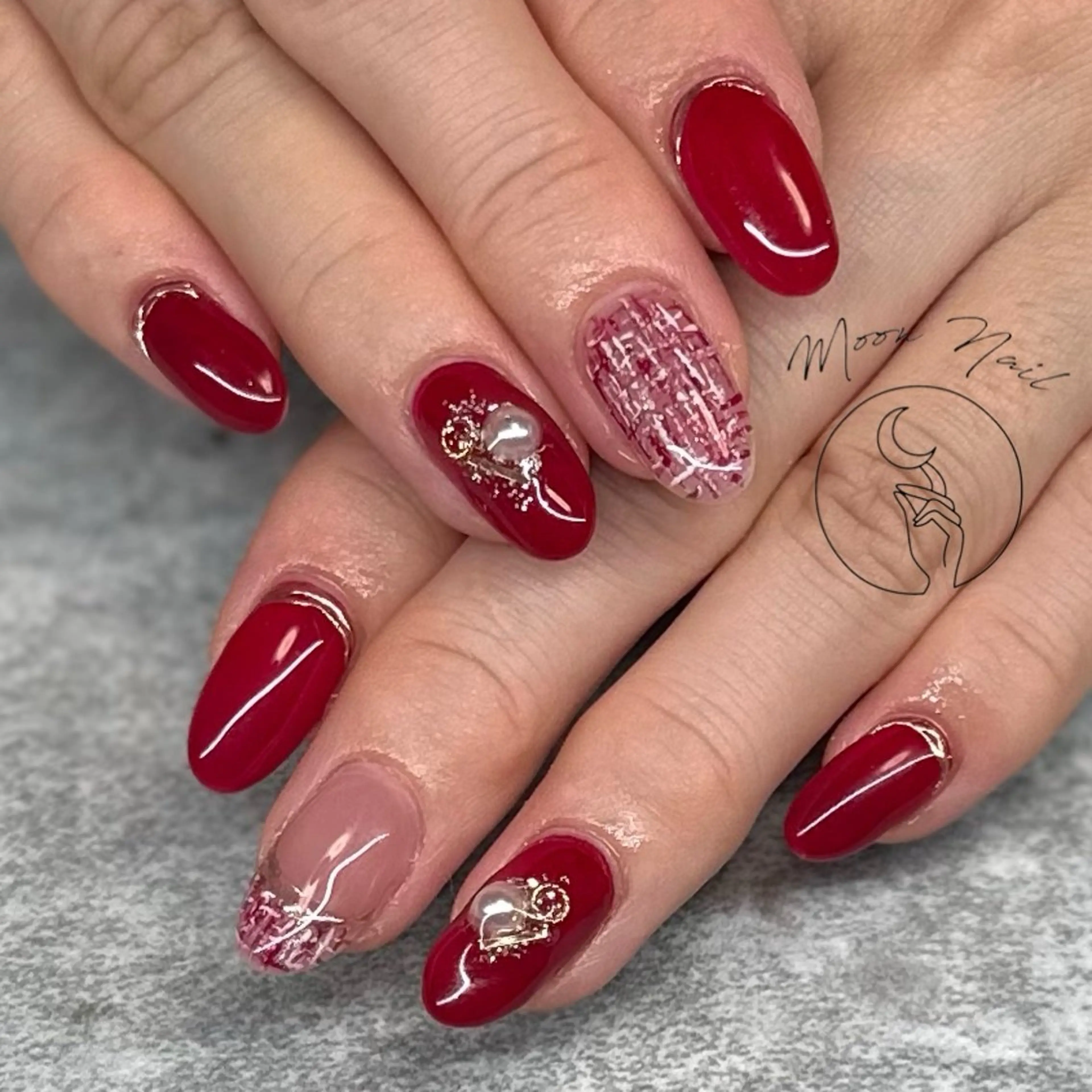 ネイル ハンドネイル Moon  Nail /栄　大須のネイルデザイン