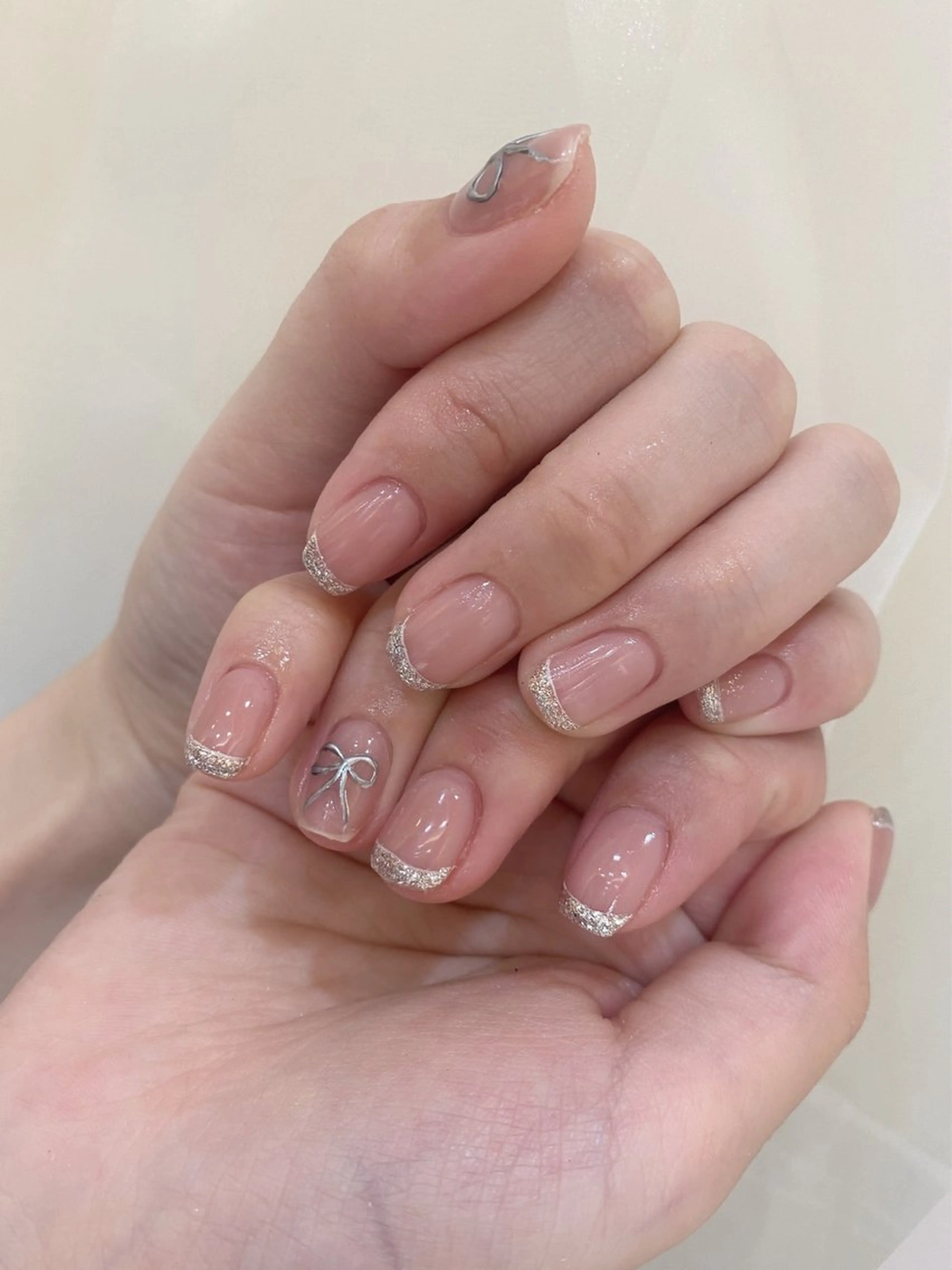 ネイル ハンドネイル ハンドケア ネイル＆アイラッシュ ∩_∩アオイのネイルデザイン