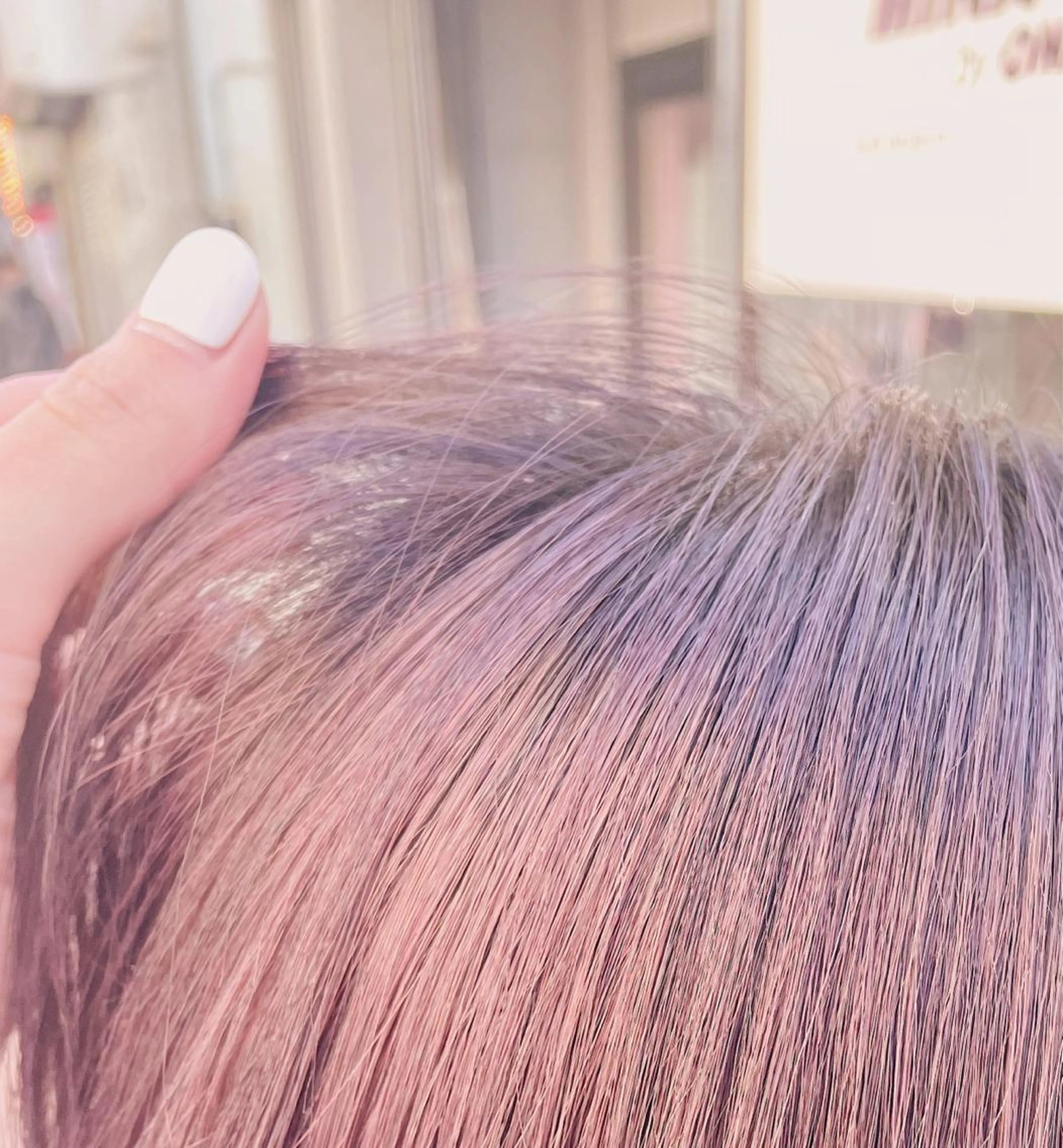 ミディアム ❄️💛エクステ ブリーチ❄️yukiのヘアスタイル