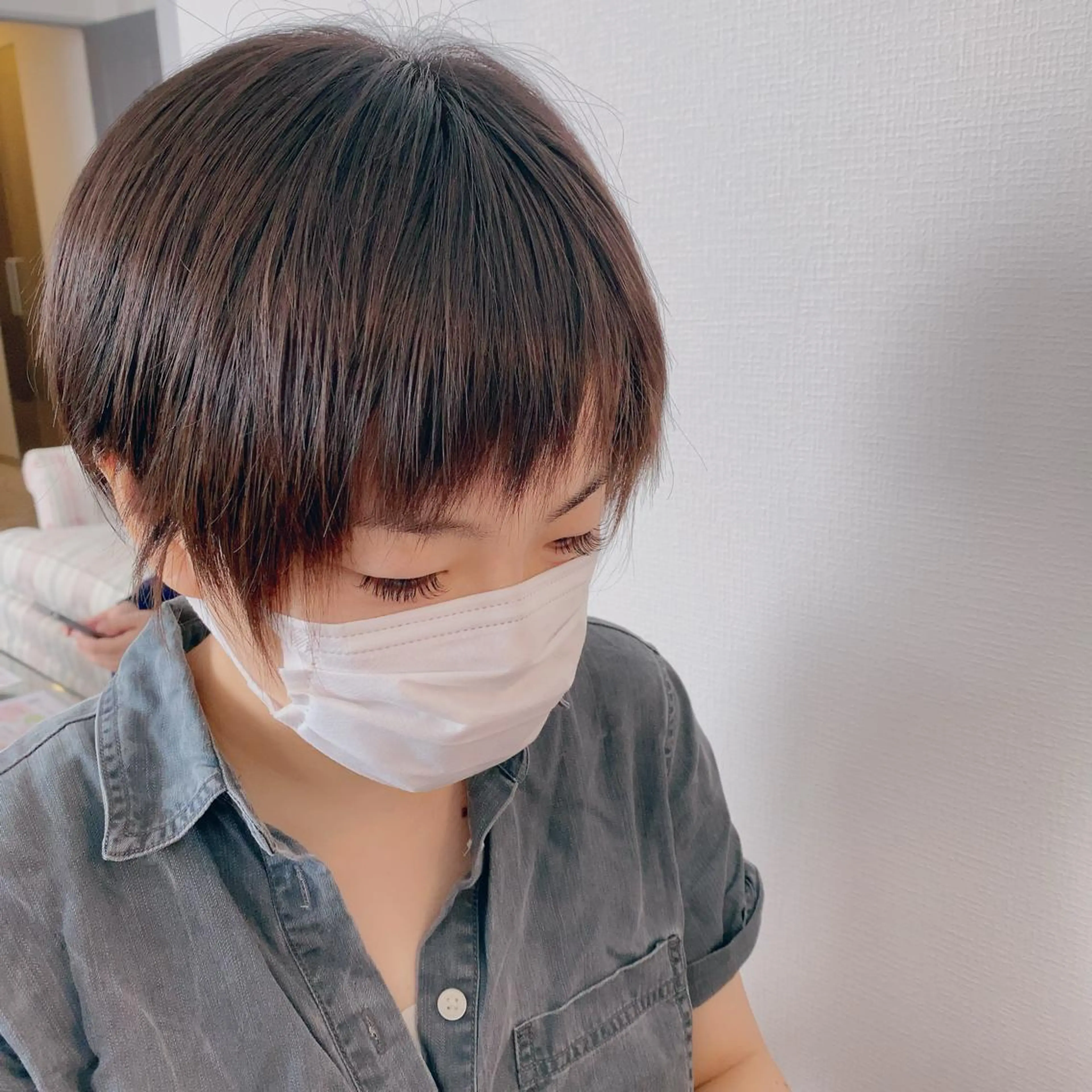 パーマ マツエク・マツパ アイブロウ 一重×まつ毛パーマ 神山 マツエクサロンのマツエク・マツパデザイン