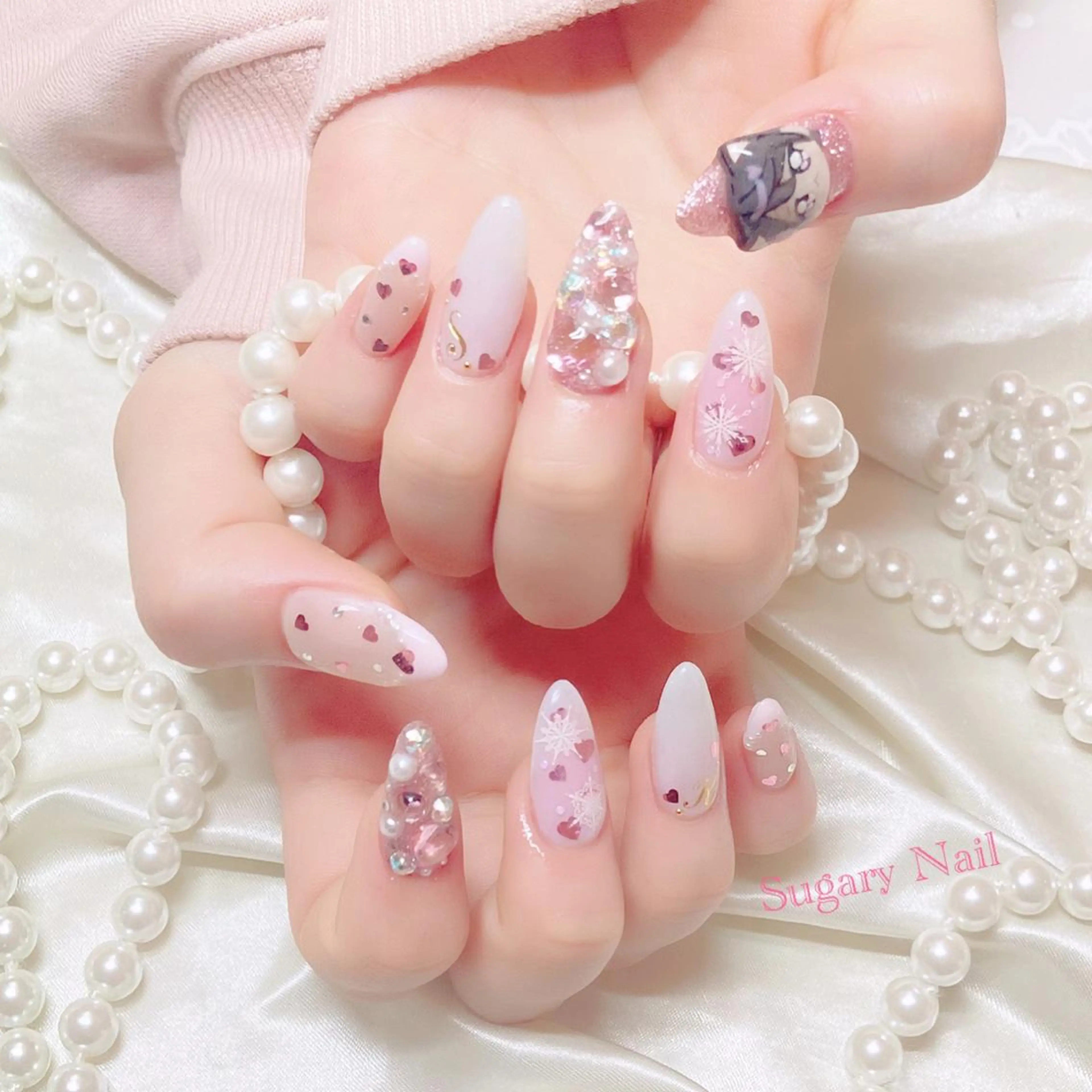ネイル ハンドネイル SugaryNail Rinaのネイルデザイン