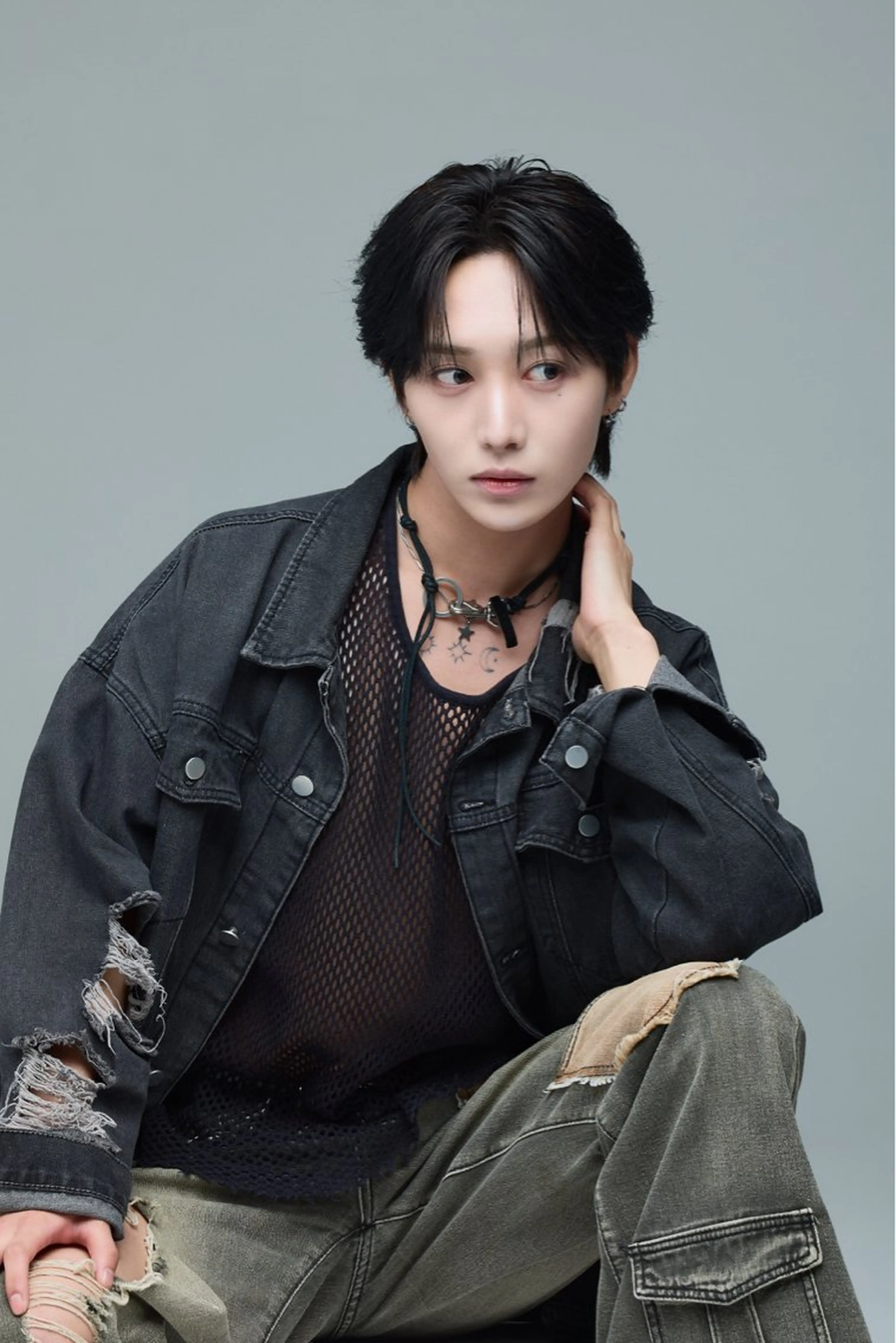 ミディアム men's salon alpha 新宿所属・メンズ/韓国ヘア 神崎光希のヘアスタイル