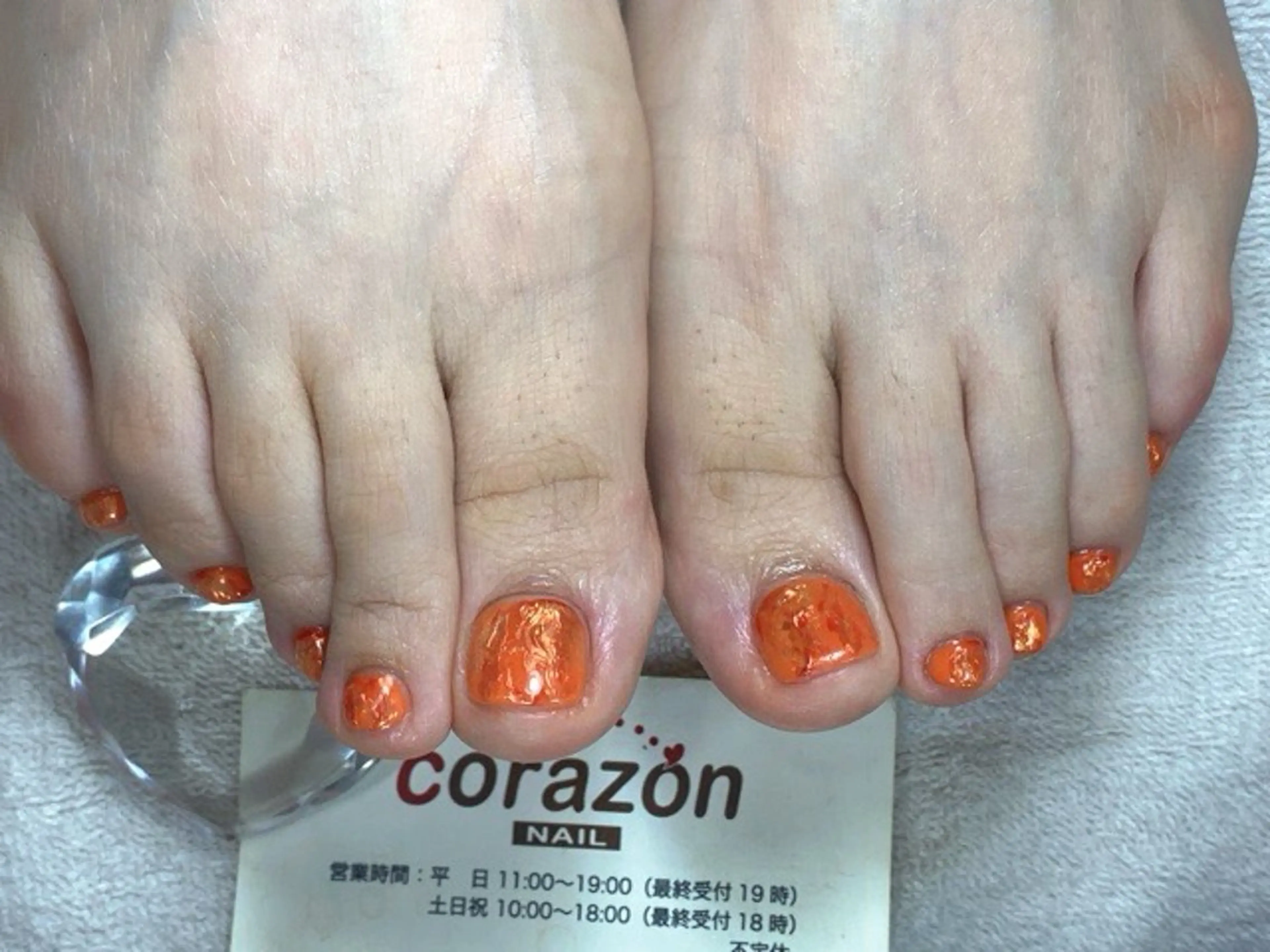 ネイル アートネイル フットネイル ジェルネイル ミラーネイル ニュアンスネイル フットネイル corazon所属・ネイリスト aicoのネイルデザイン