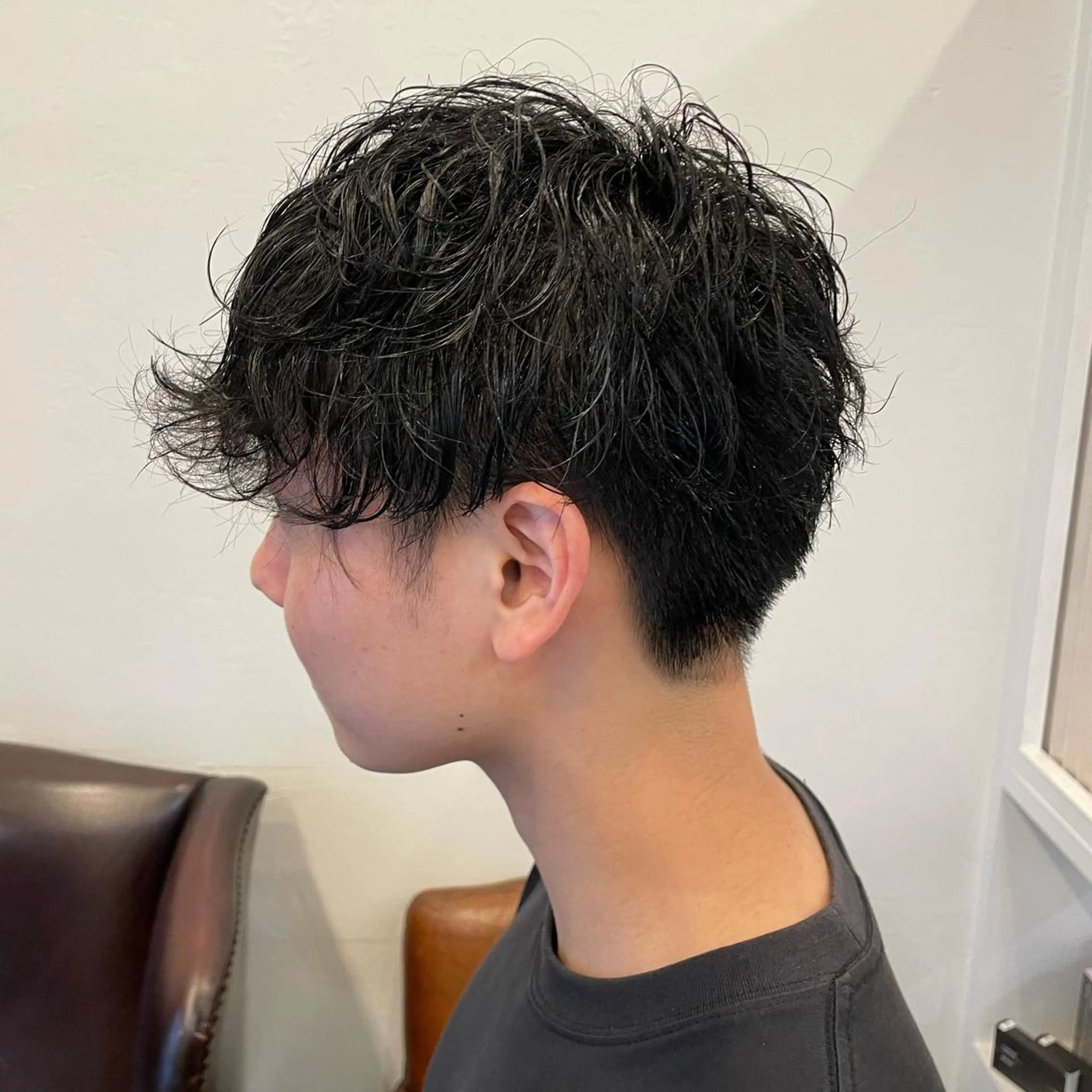 ショート メンズ マッシュ メンズパーマ 畠山 渚のヘアスタイル