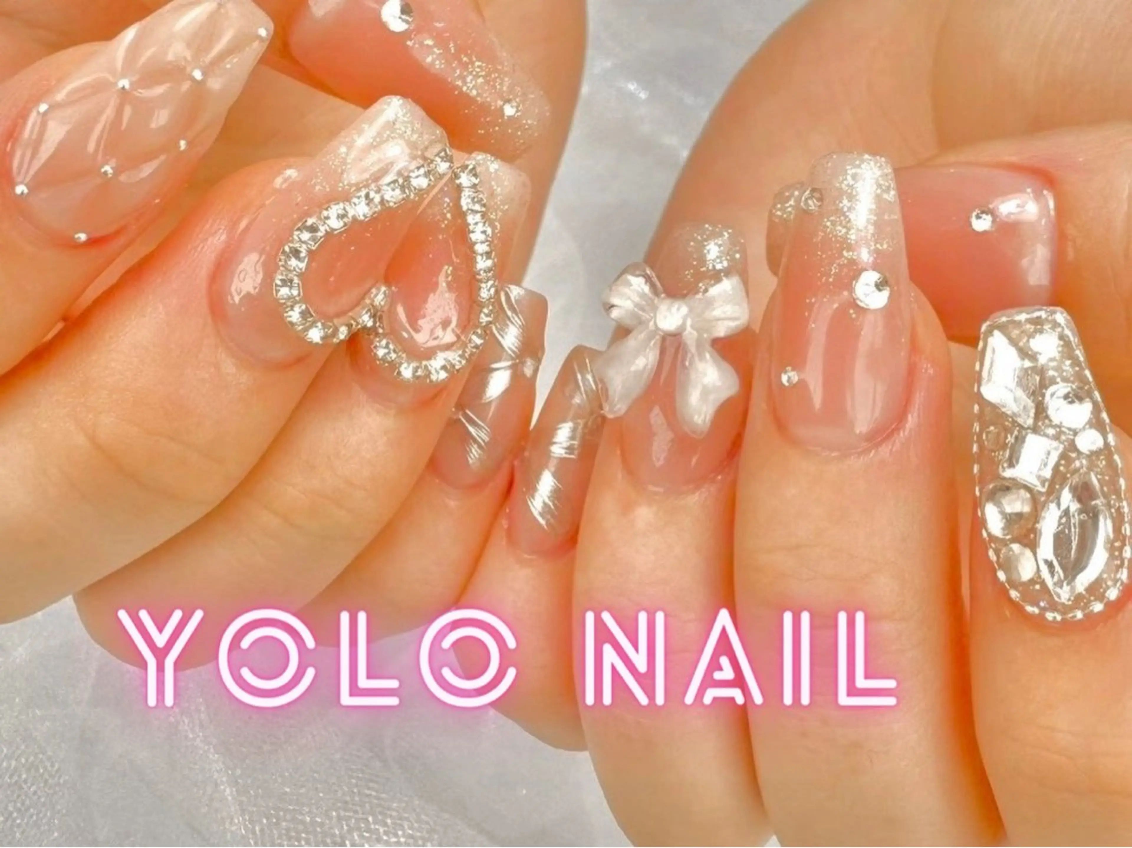 ネイル 持ち込み ハンドネイル YOLONAIL心斎橋店所属・田本 和音のネイルデザイン