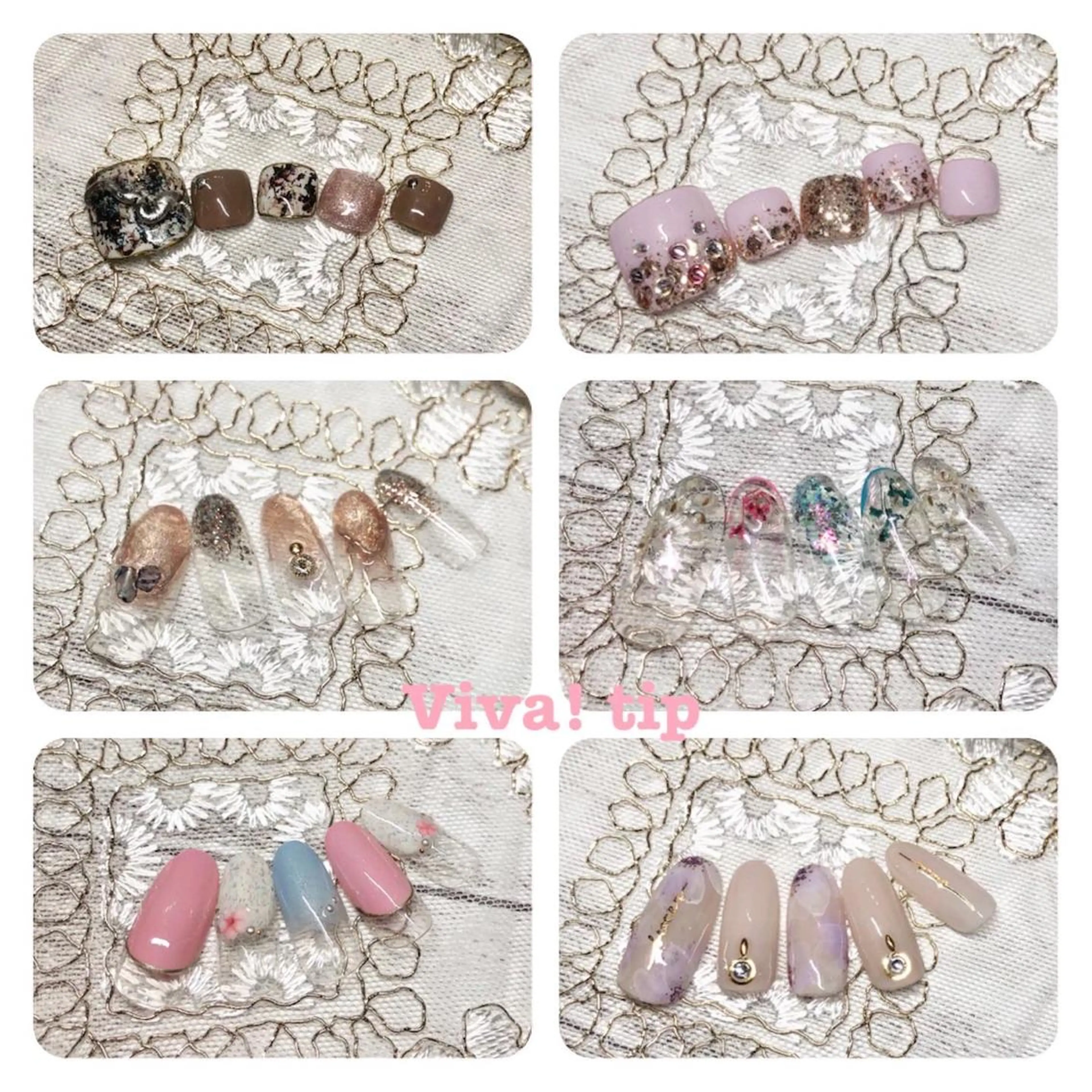ネイル Viva!tip所属・Viva!tip ビバティップネイルのネイルデザイン