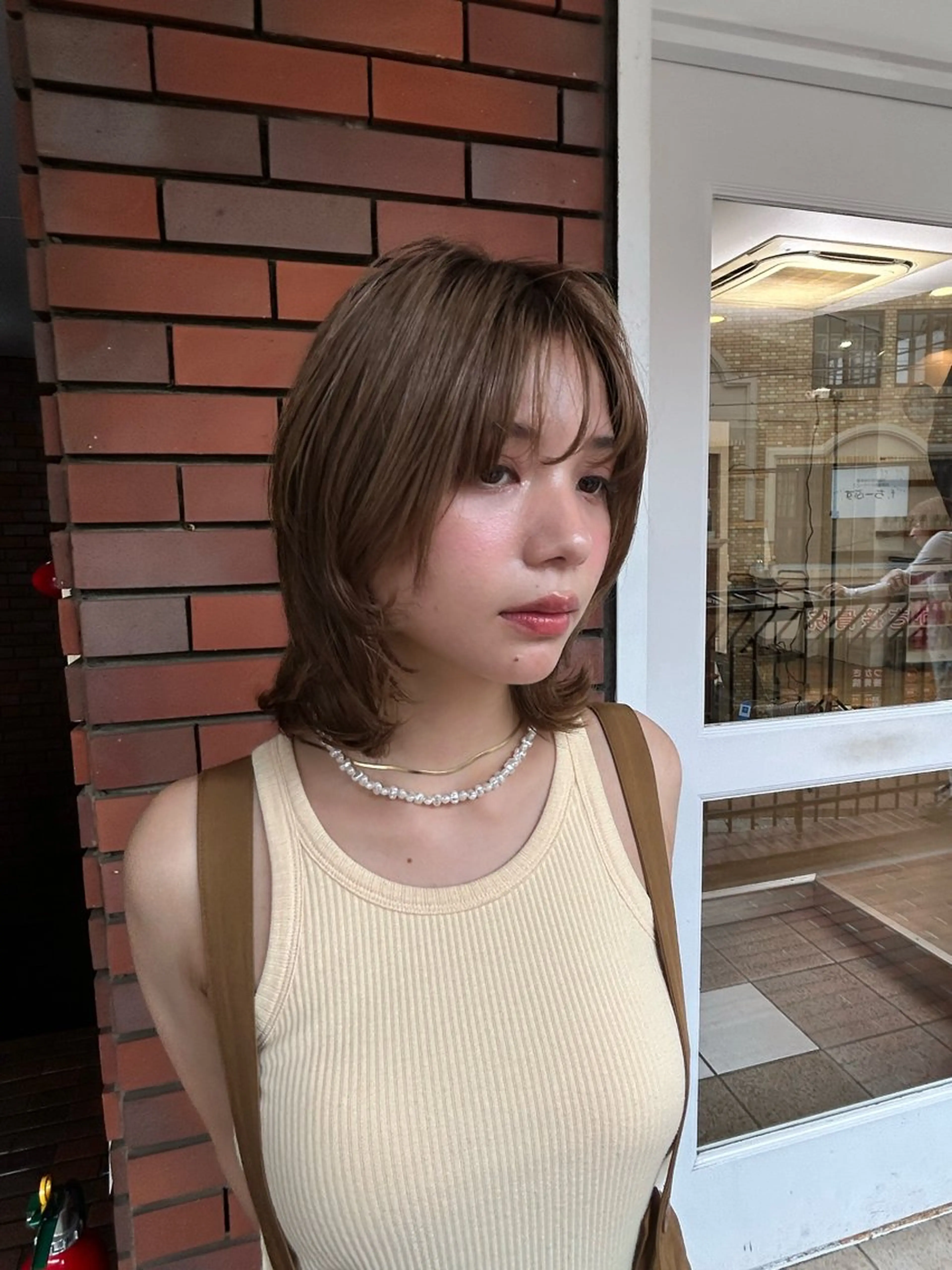 ミディアム 神田 音羽のヘアスタイル