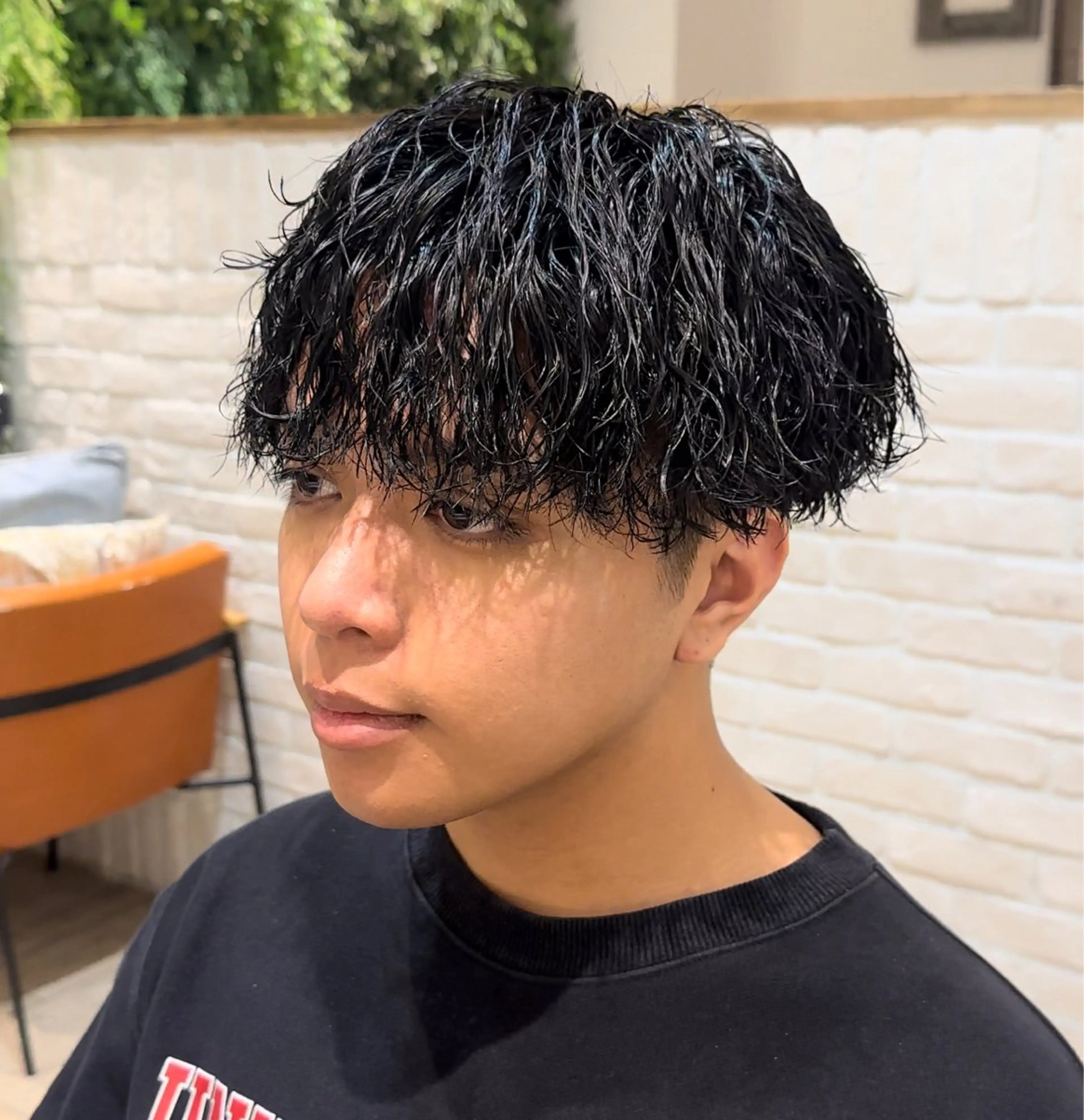メンズ カット パーマ 🎖️似合わせメンズ パーマ🎖️カネキのヘアスタイル