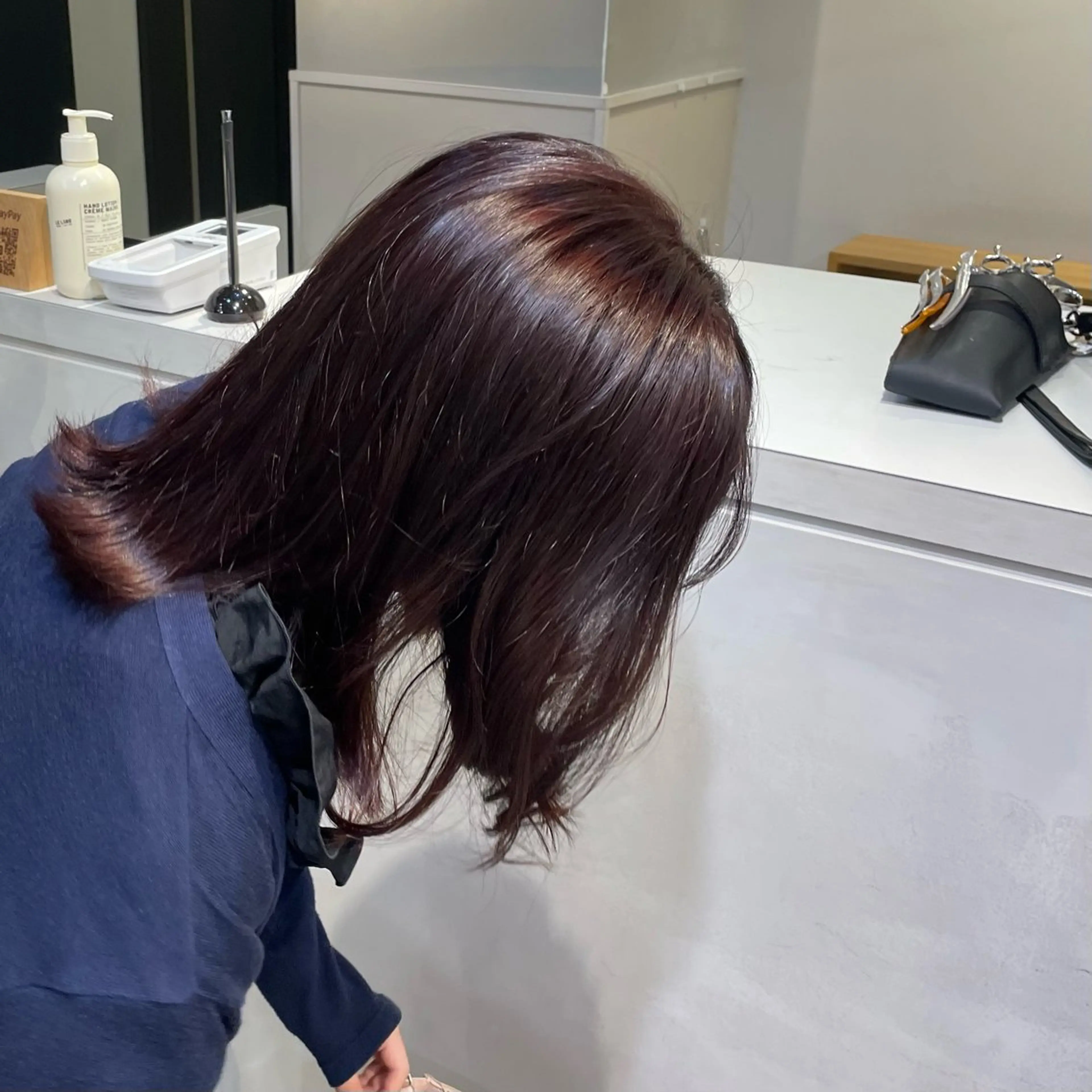 ミディアム カラー ブラウンカラー レッドカラー レッドブラウン Fuka🫧 カットモデル募集中のヘアスタイル