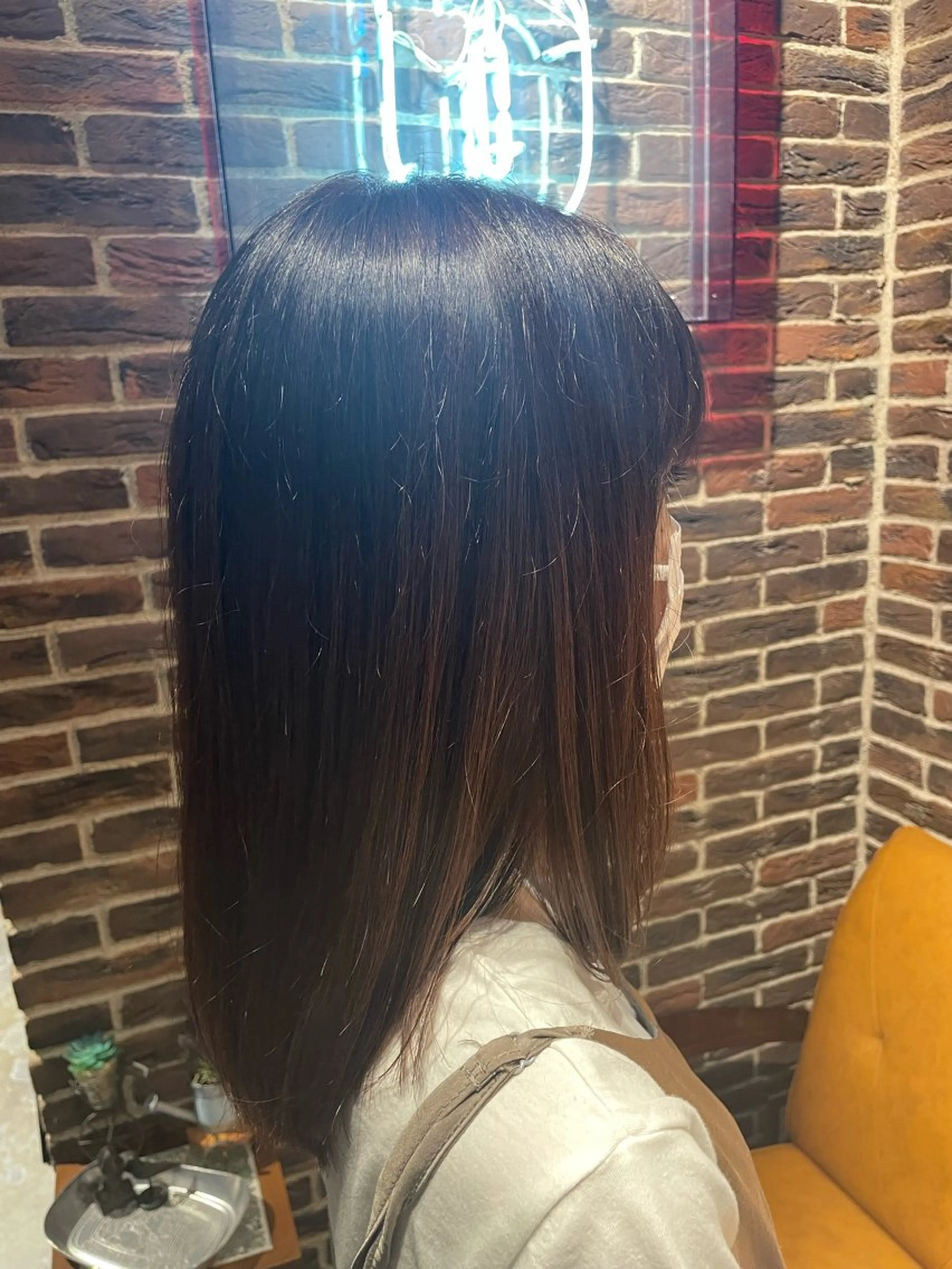 ロング カラー カット ヘアカラー トリートメント Hair salon 6所属・ジュニアスタイリスト 照井奈保子のヘアスタイル
