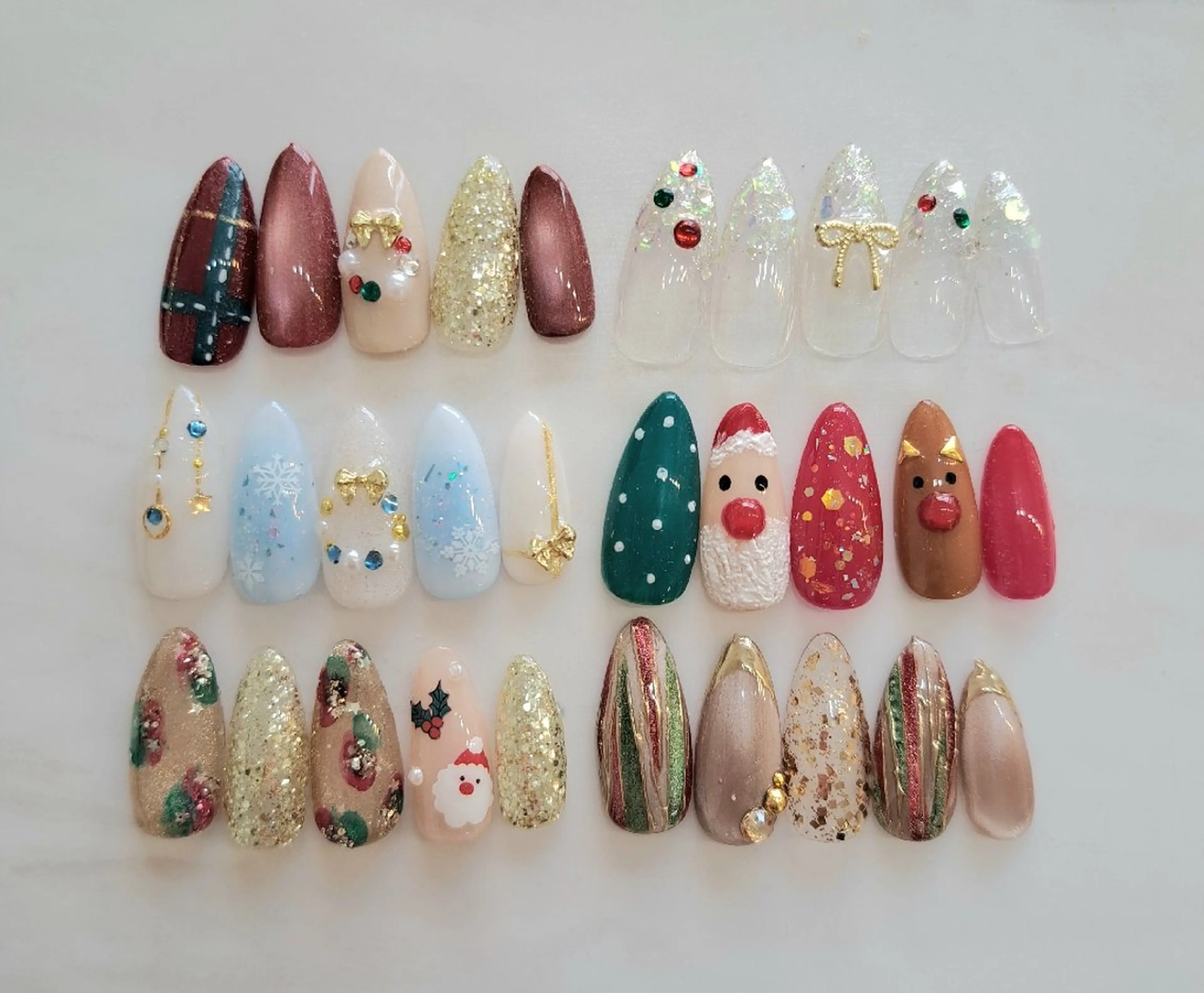 6種類から選べるクリスマスデザイン♪の写真