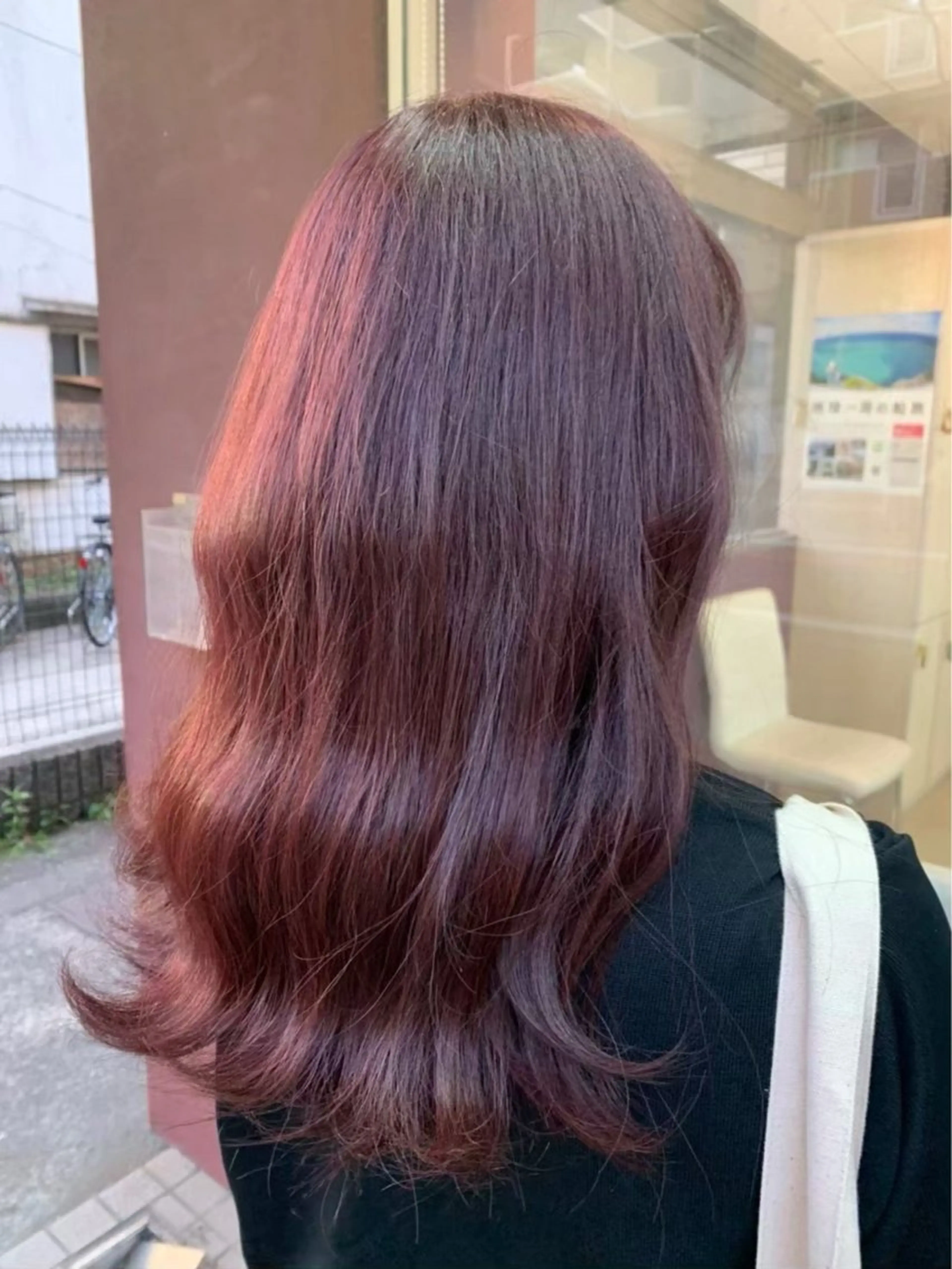 カラー モデル募集🈁🩶 志田美紀のヘアスタイル