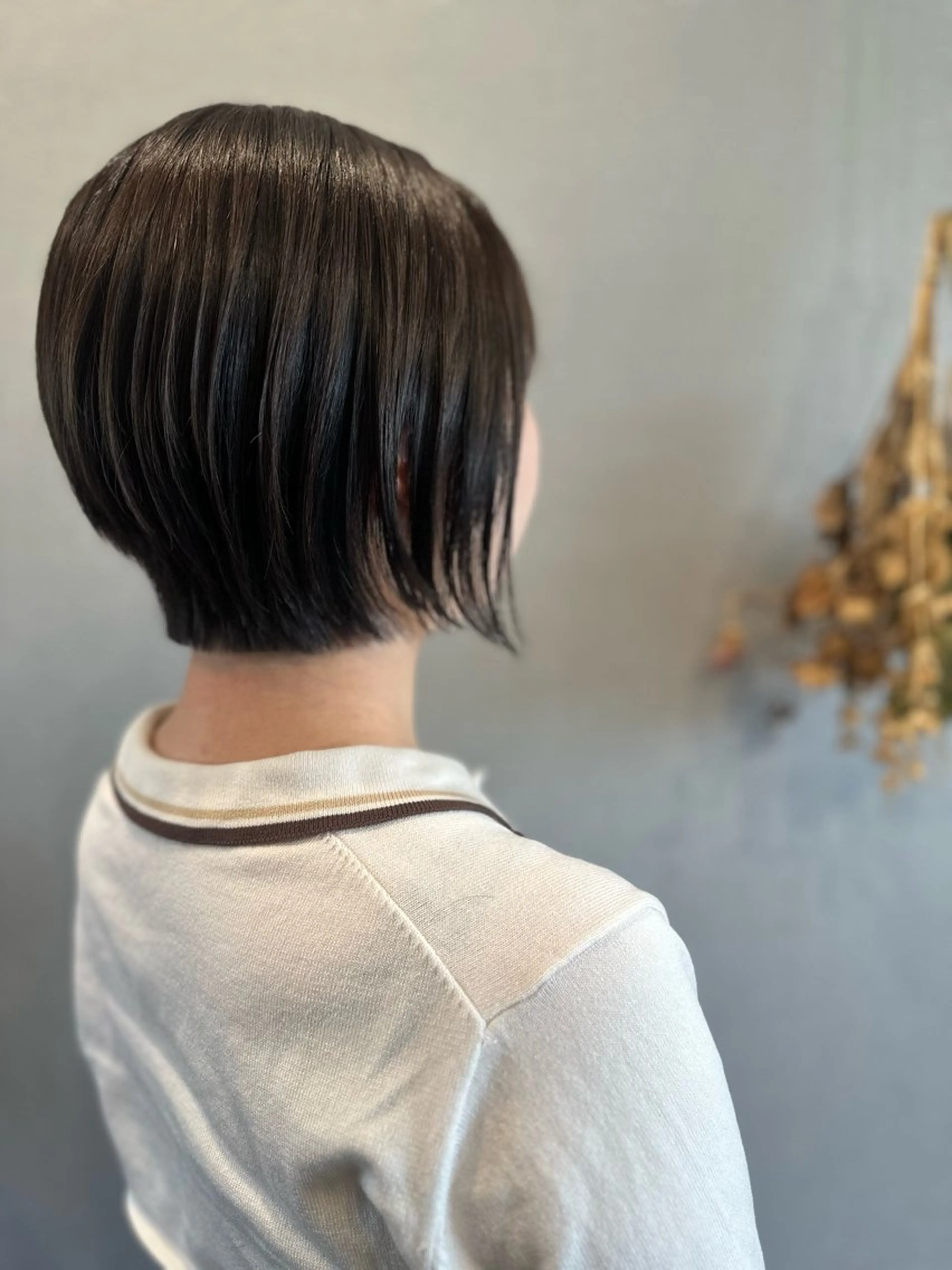 ショート カラー カット ヘアカラー トリートメント K Harukaのヘアスタイル