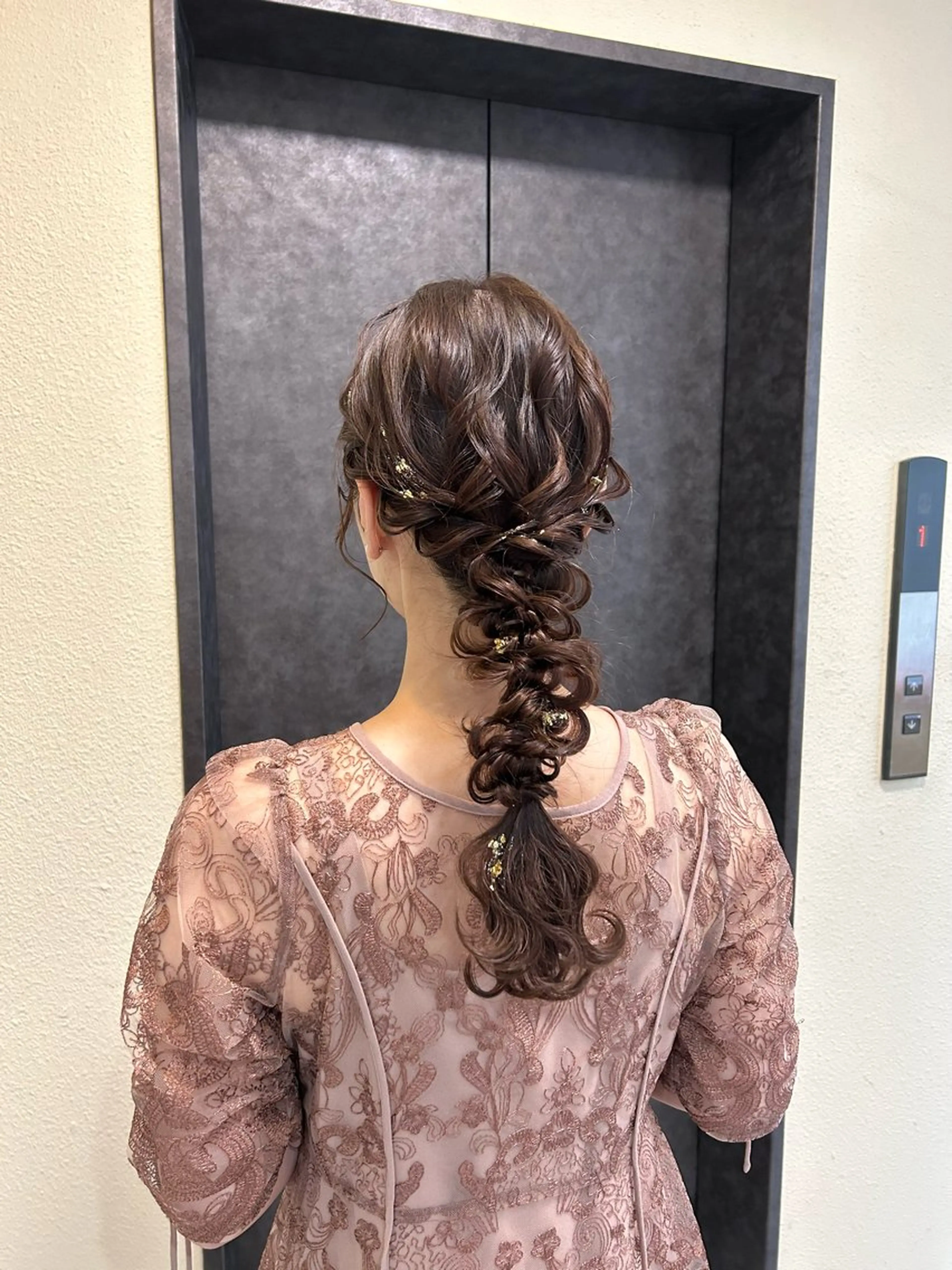 ロング ヘアセット 平沼 葉津紀のその他イメージ