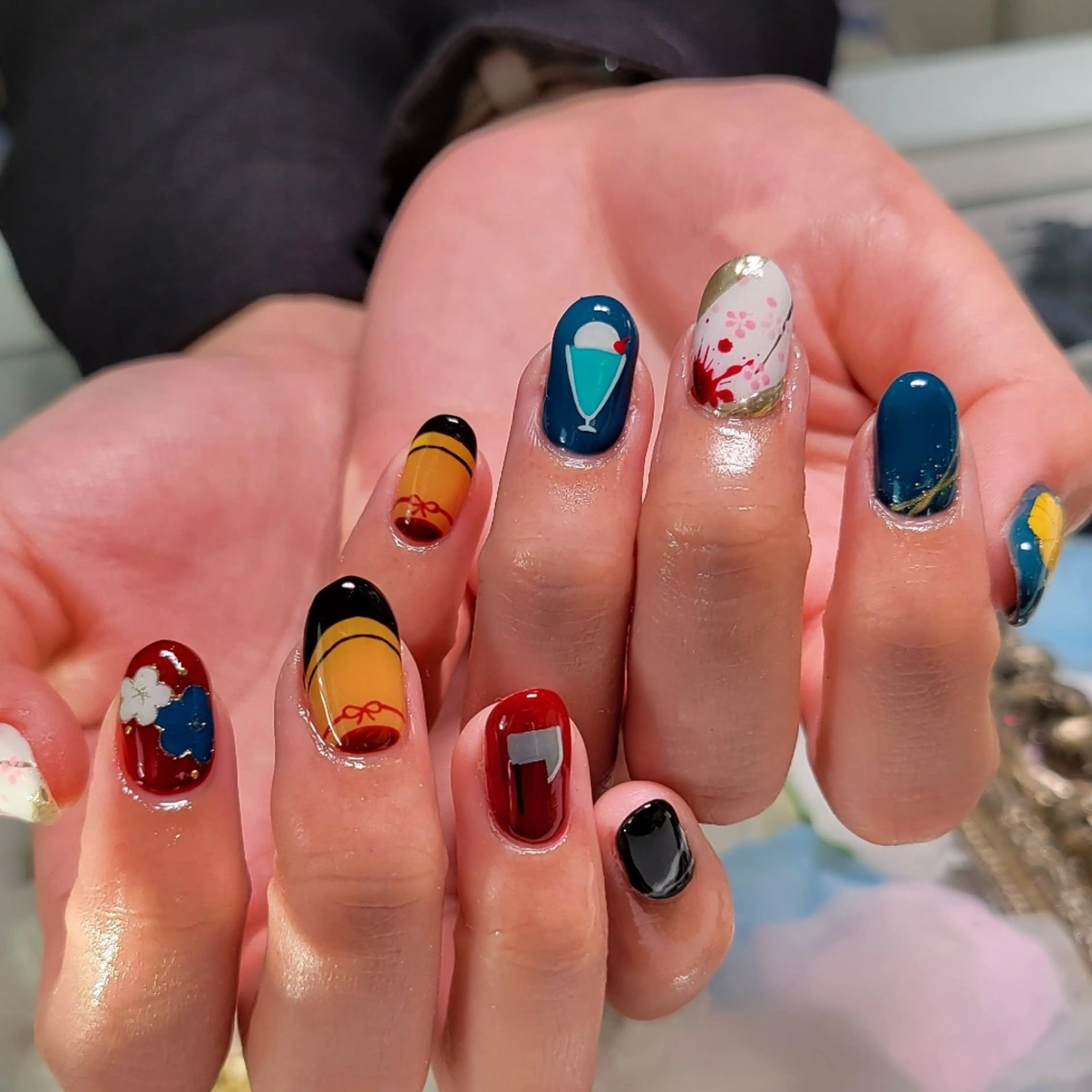 ネイル おで@ oderi_nailのネイルデザイン