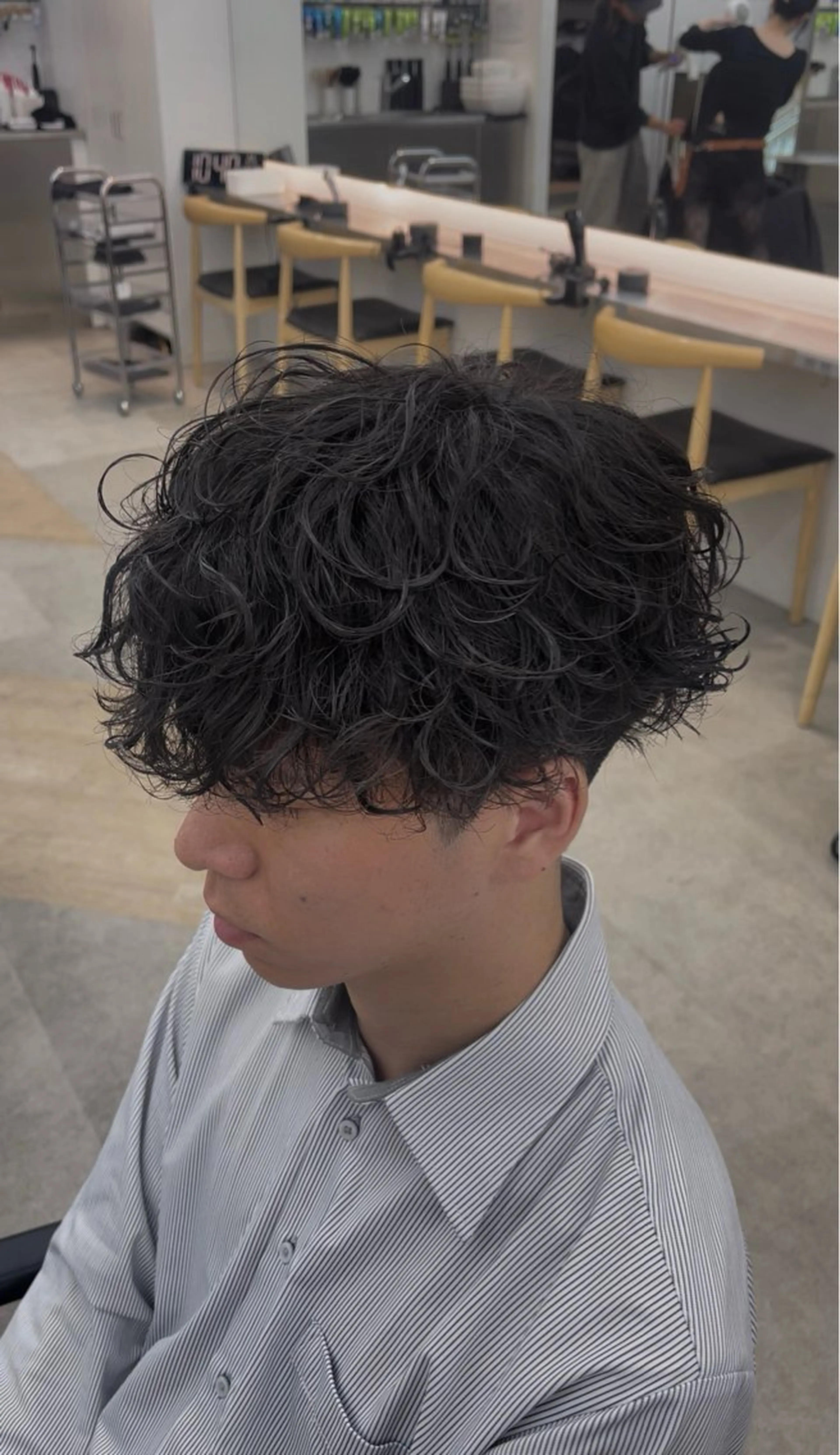 パーマ メンズ カット パーマ トリートメント 👑メンズパーマ屋 👑/栄/馬場斗生のヘアスタイル