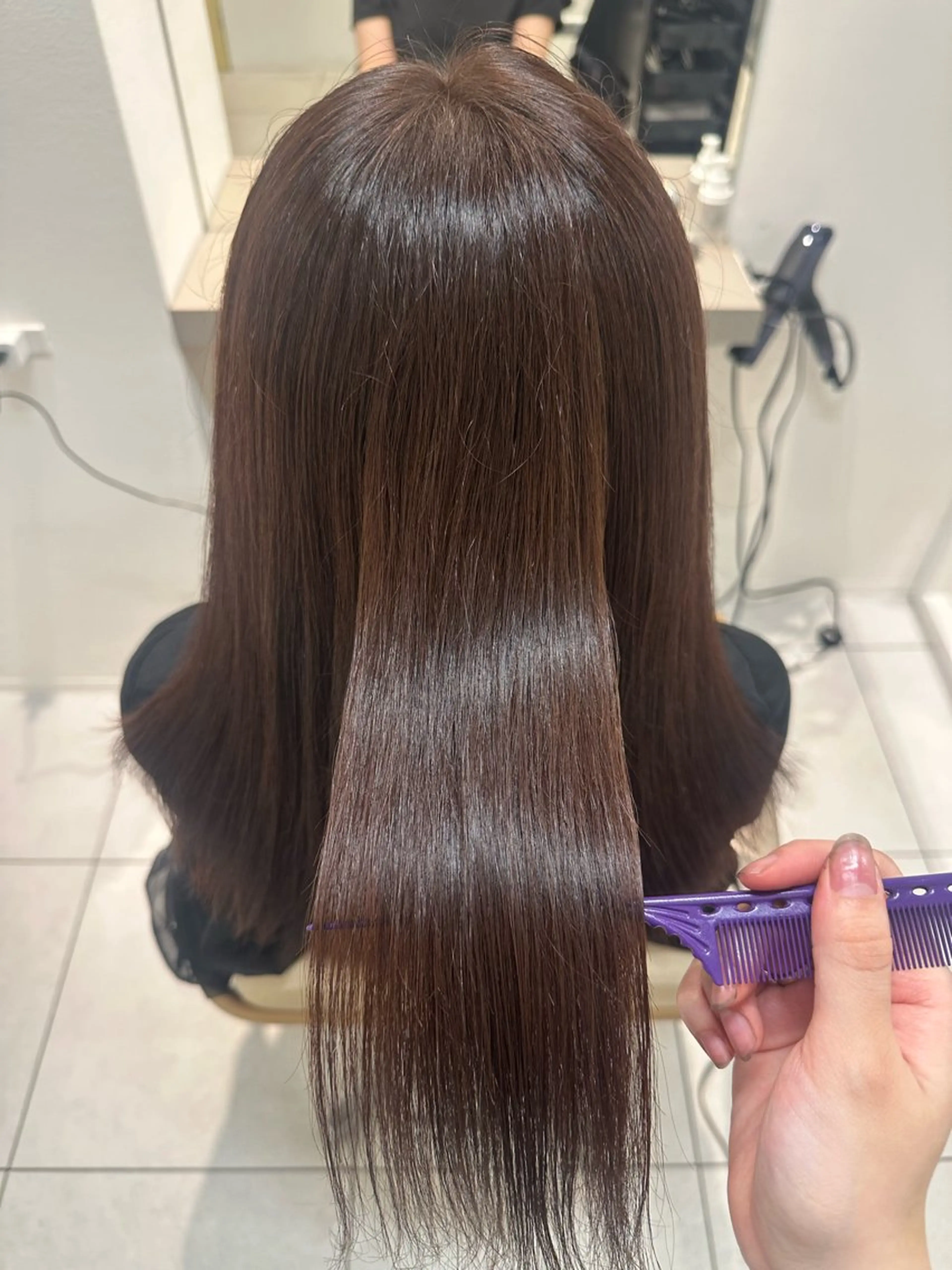 ミディアム 【完全個室】🖤 madoka🖤のヘアスタイル