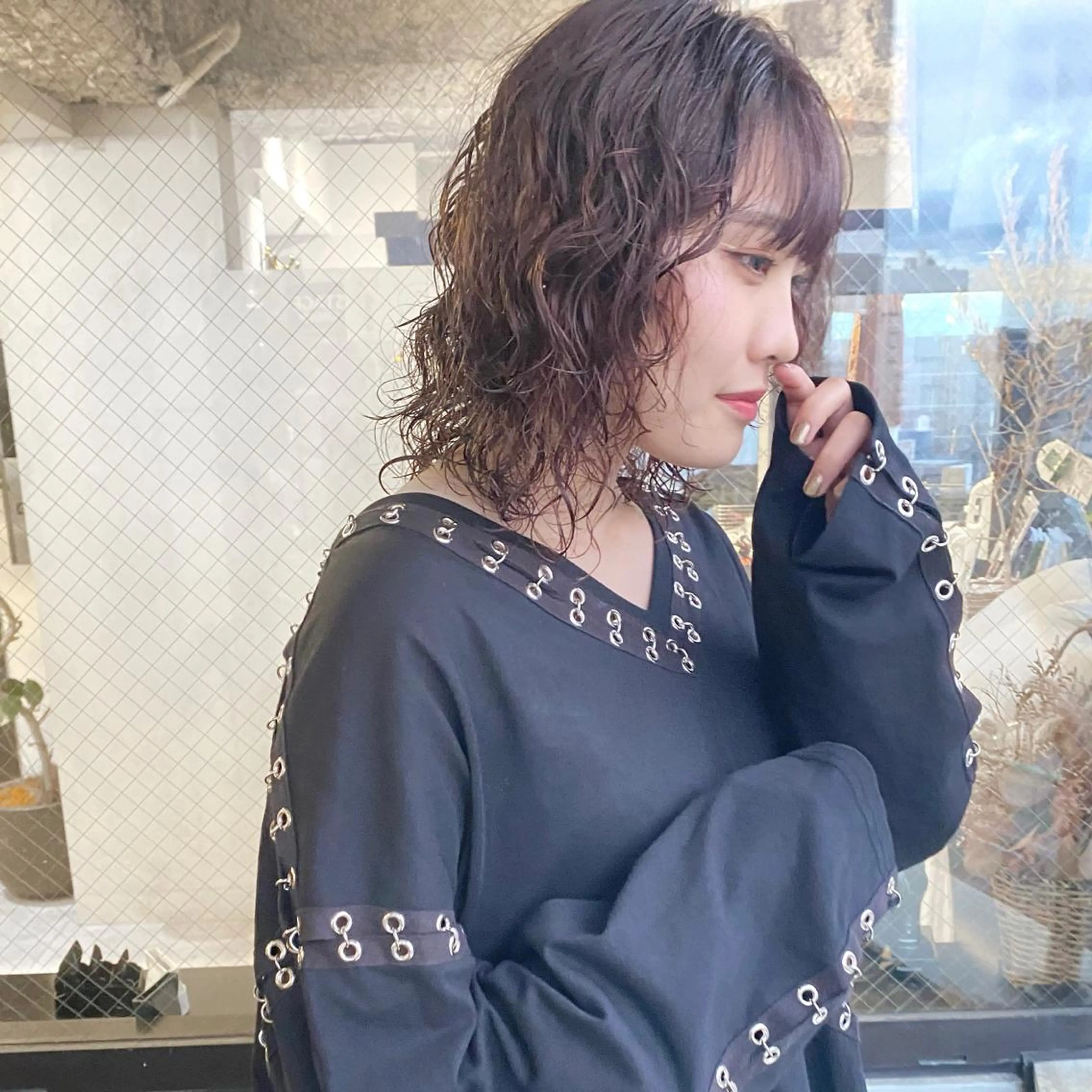 🌷くりくりパーマ＋ カット ＋ 1ステップトリートメントの写真