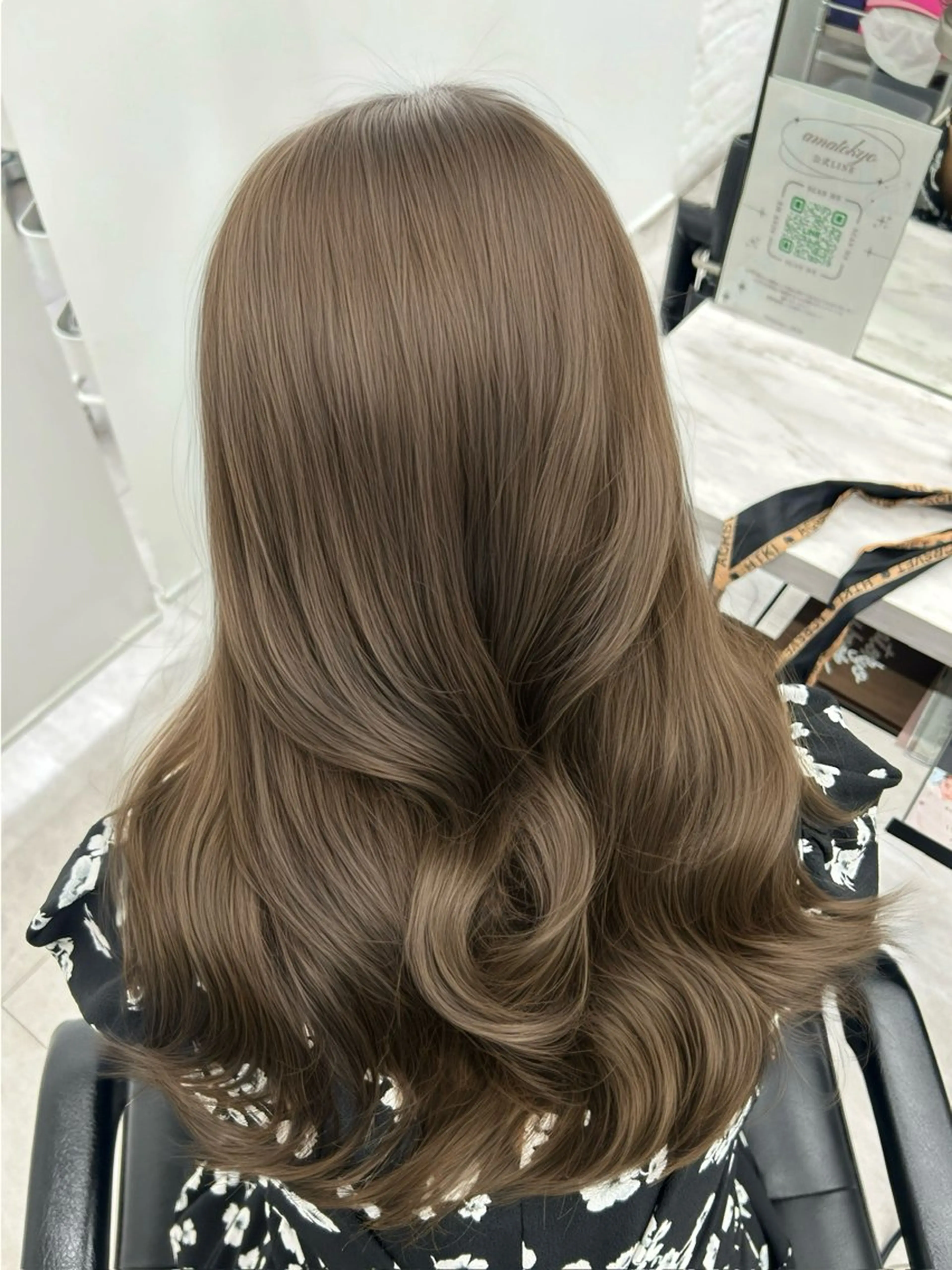 ロング カラー ヘアカラー トリートメント 韓国ヘア／カラー 🇰🇷鈴木萌愛🩶のヘアスタイル