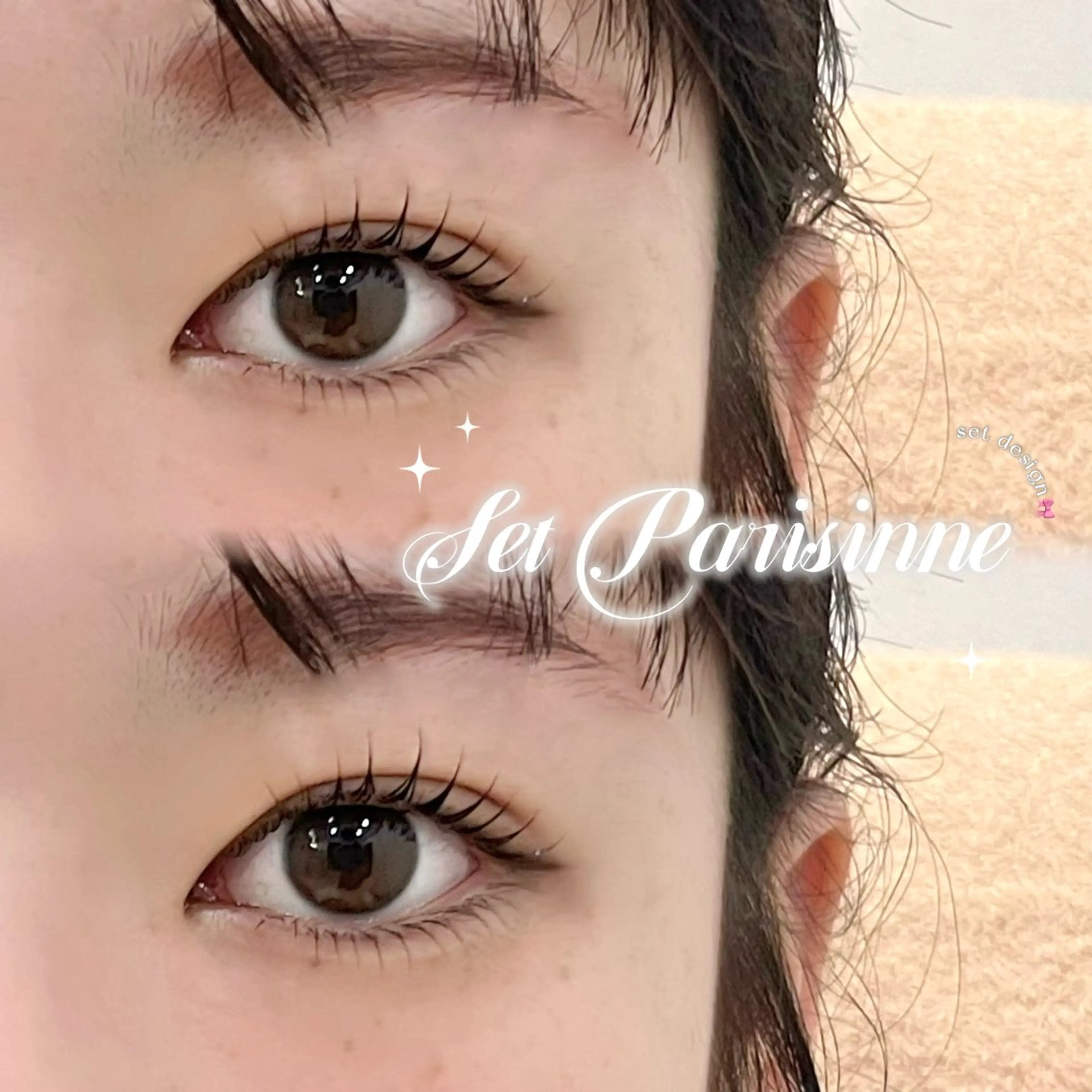 マツエク・マツパ マツパ N a t s u m e 🎀🌙のマツエク・マツパデザイン