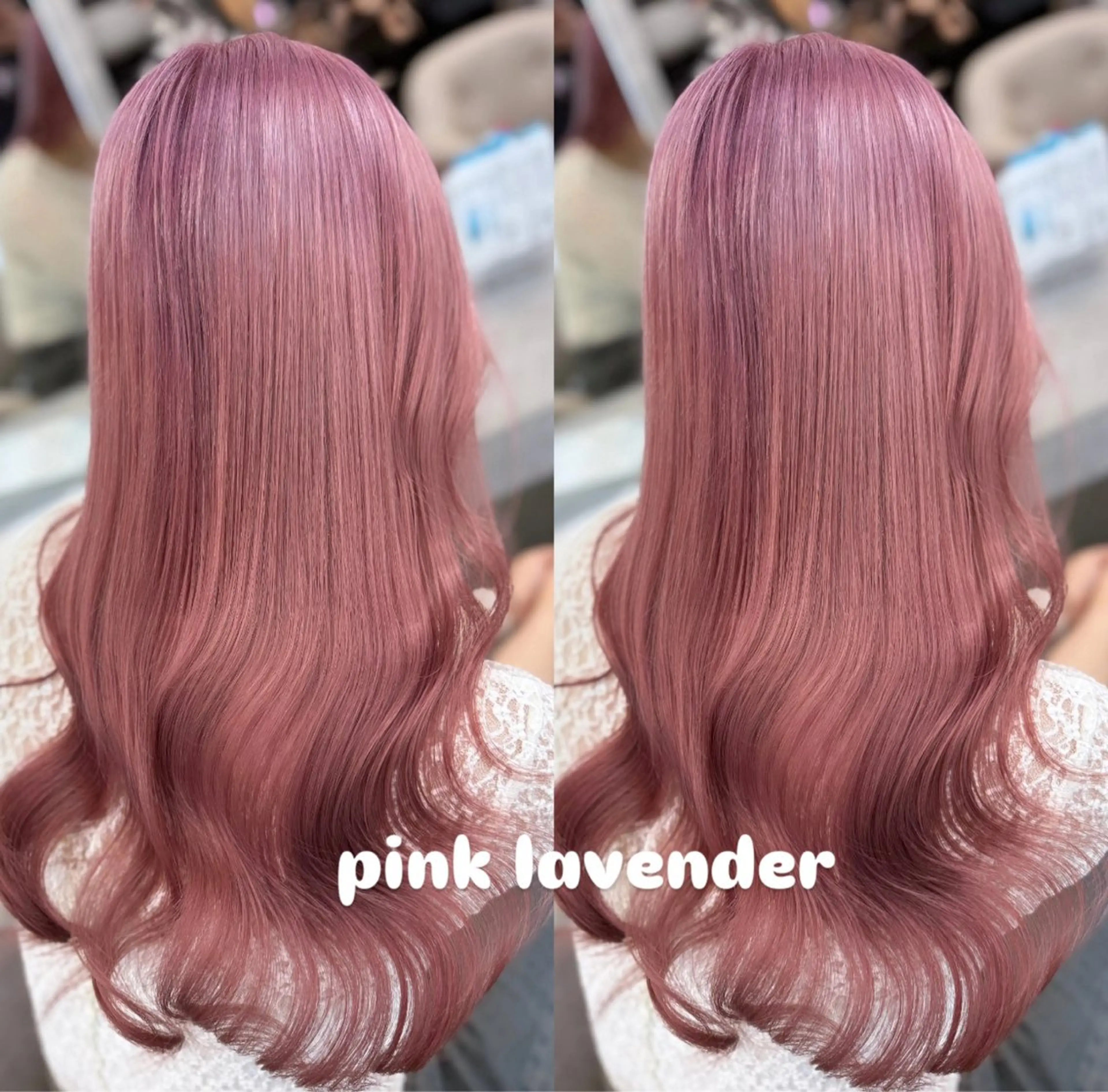 ミディアム ヘアカラー 🦋💫ami/ 韓国風カラー🦋💫のヘアスタイル