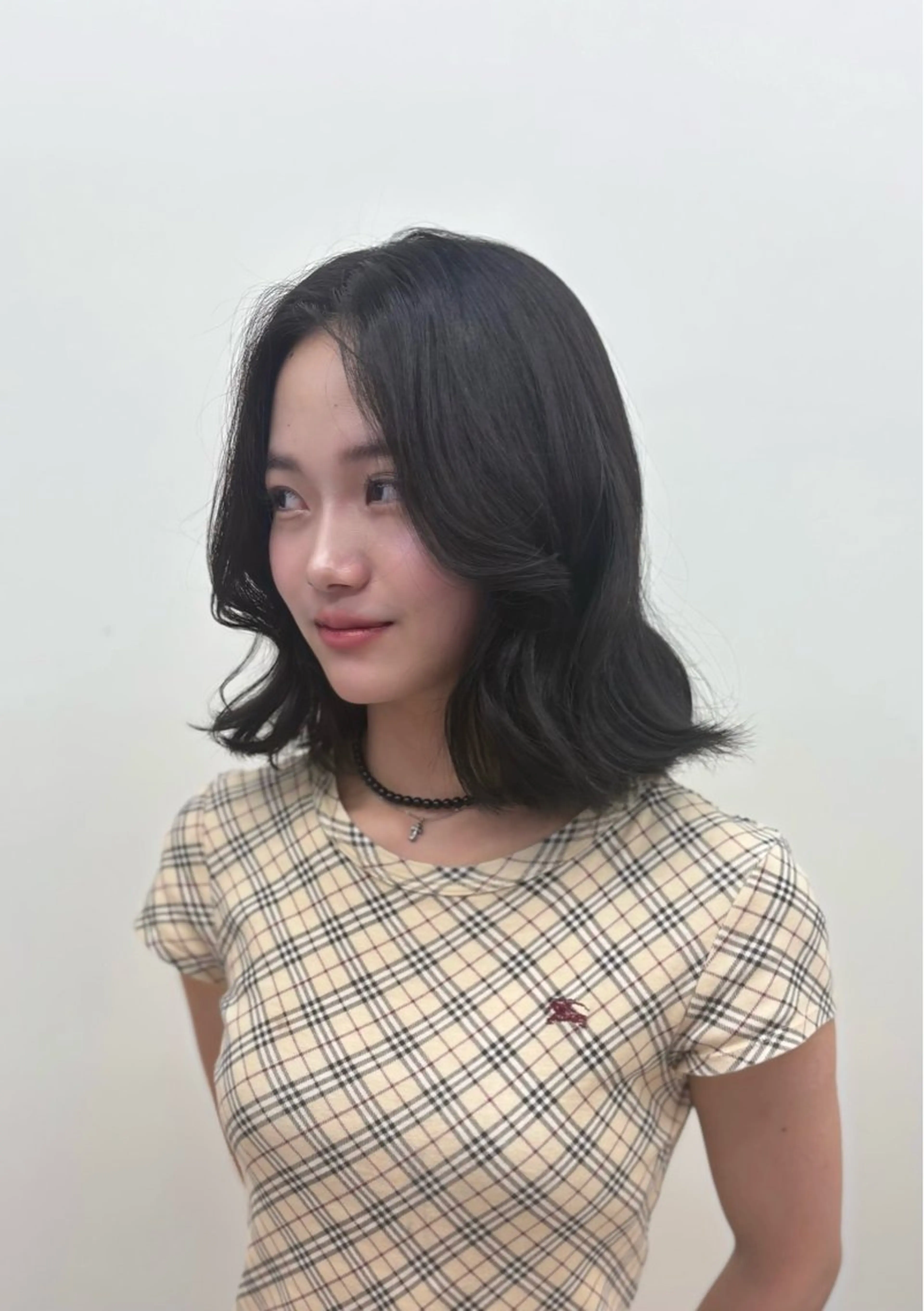 ミディアム ヘアカラー 艶髪透明感カラー /sara🎀🪽のヘアスタイル