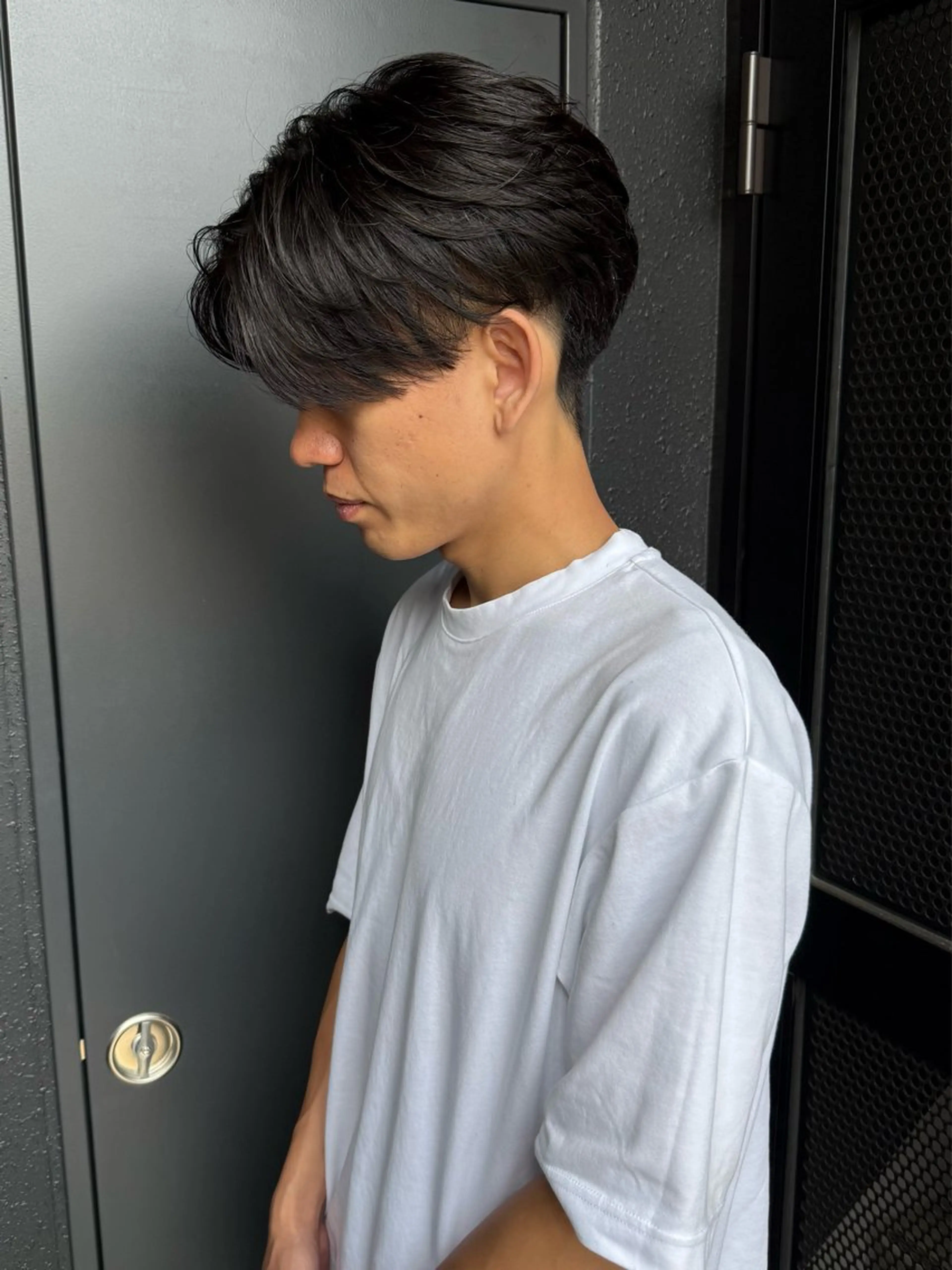 ショート カット パーマ メンズ特化 代表　岡　大斗のヘアスタイル