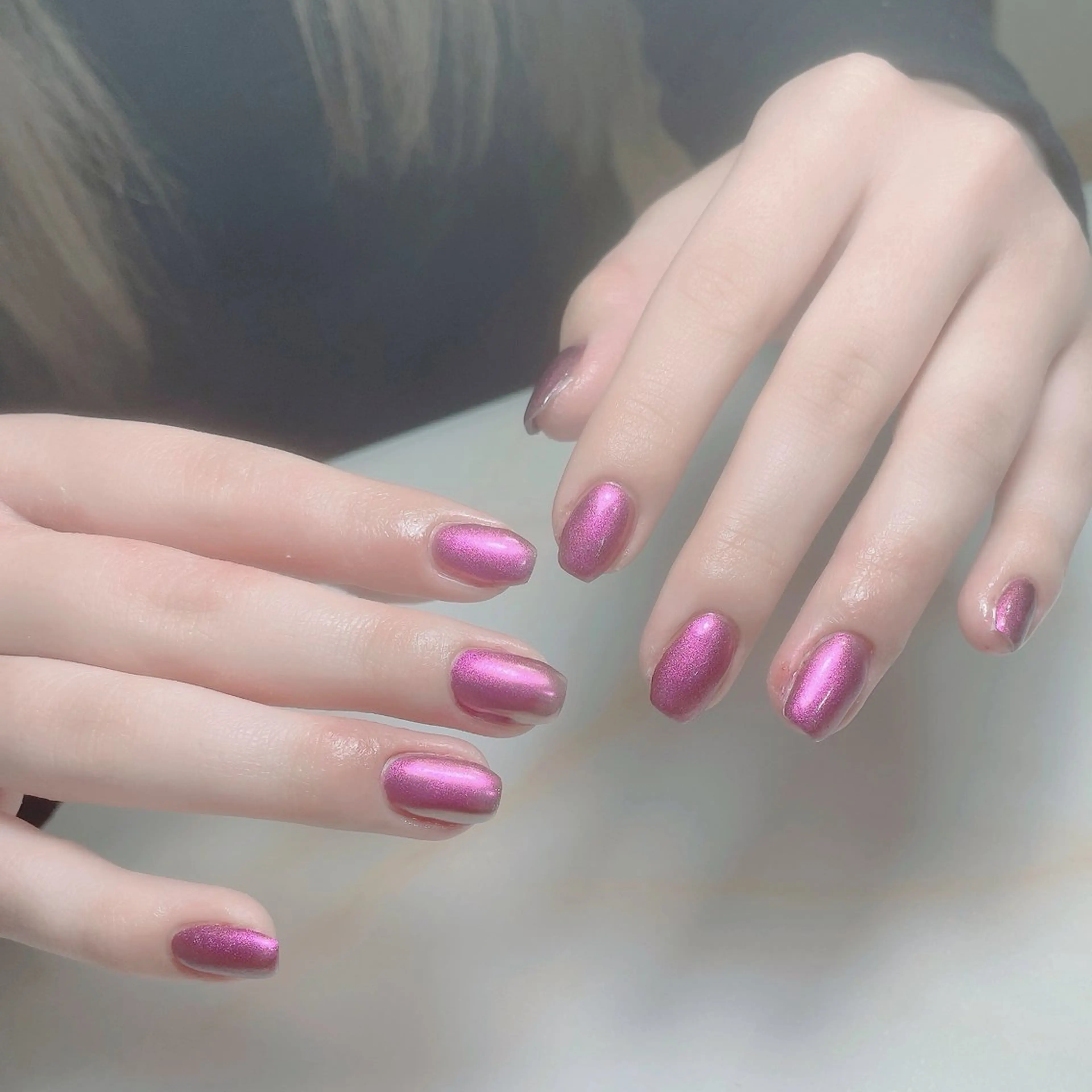 ネイル アートネイル フレンチネイル ジェルネイル グラデーション 韓国ネイル ハンドネイル 久保田 マリコのネイルデザイン