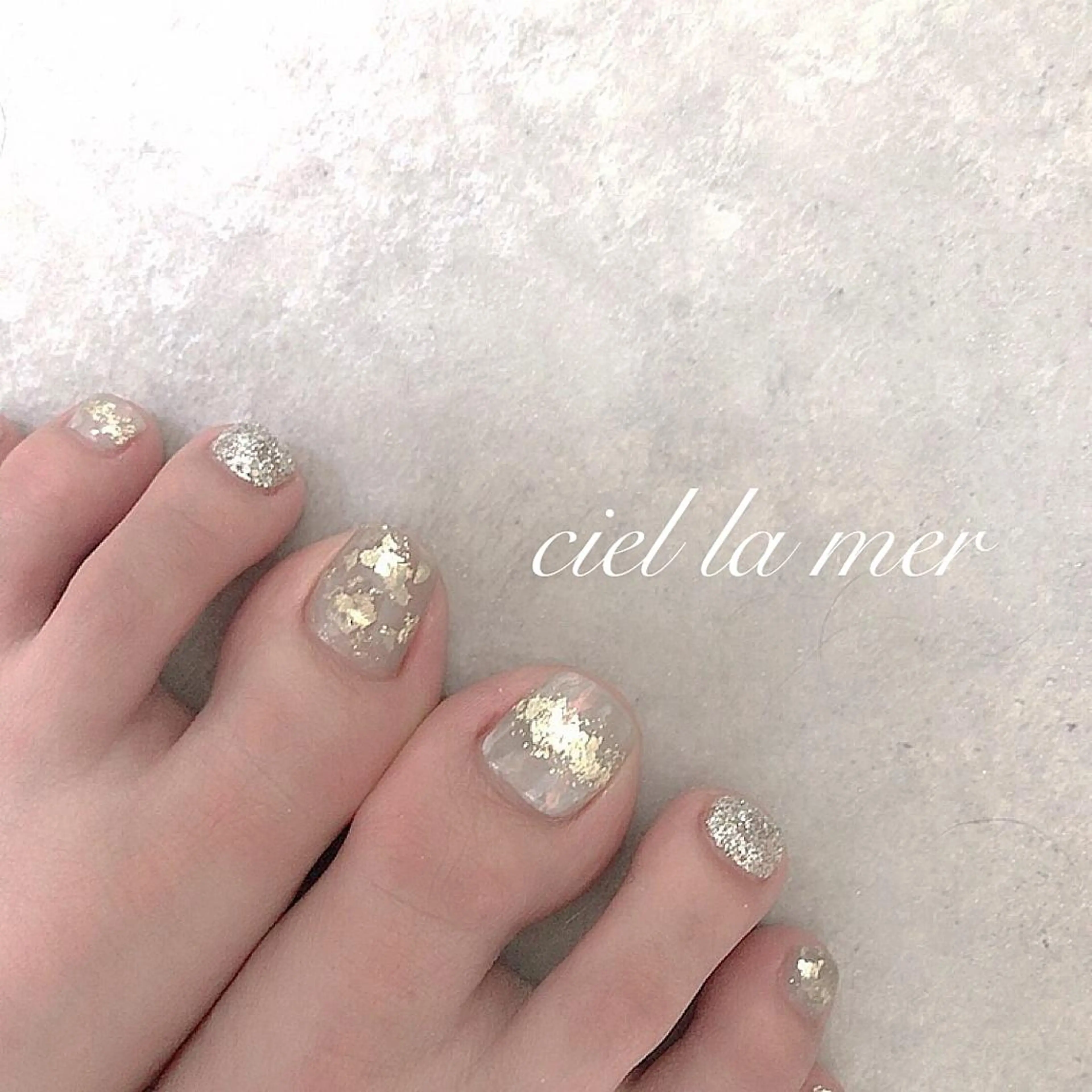 ネイル ハンドネイル フットネイル ciel la merのネイルデザイン