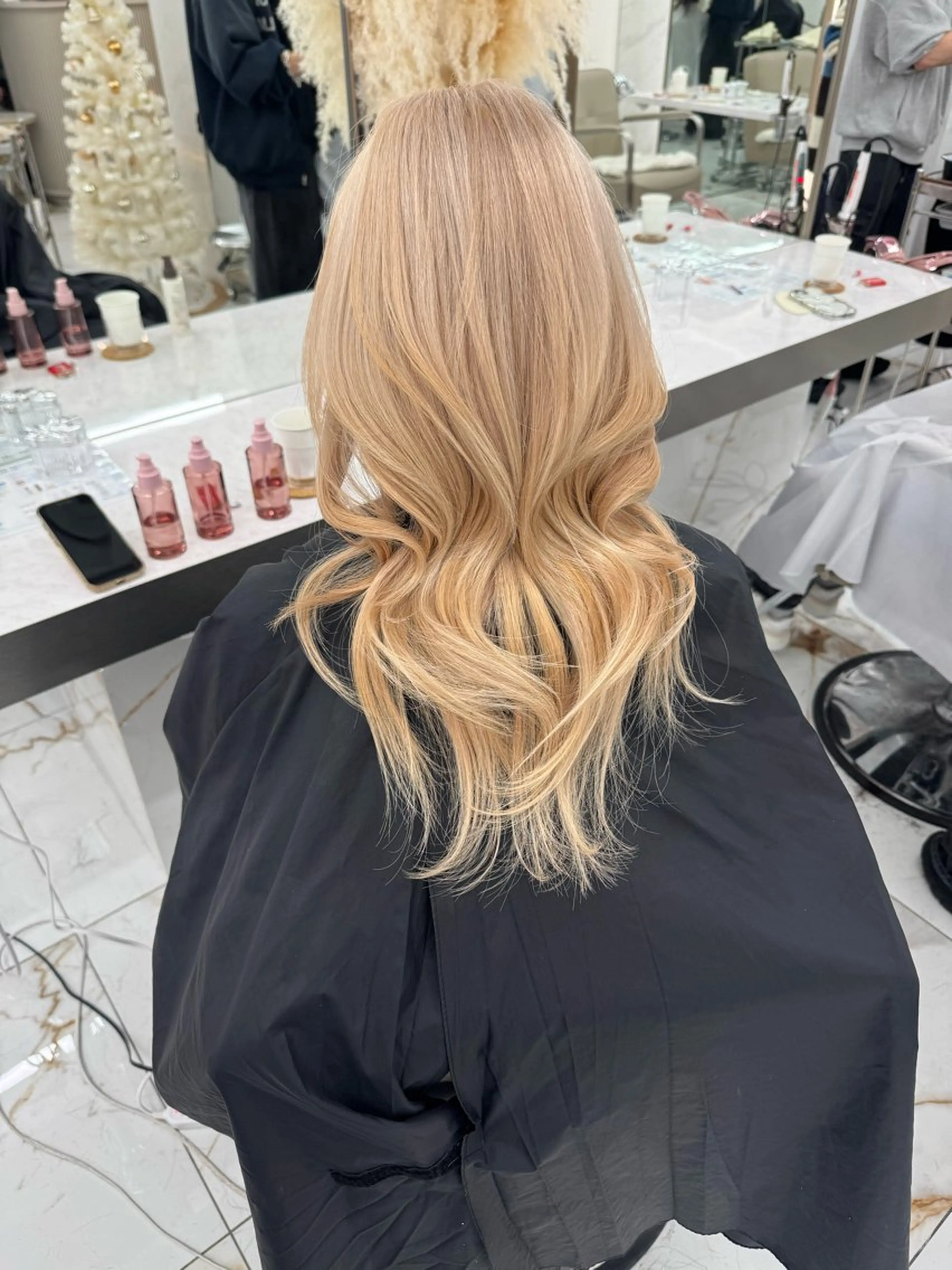 ロング カラー ヘアカラー ヘアセット 栄美容師/kiti /ボブ/ケントのヘアスタイル