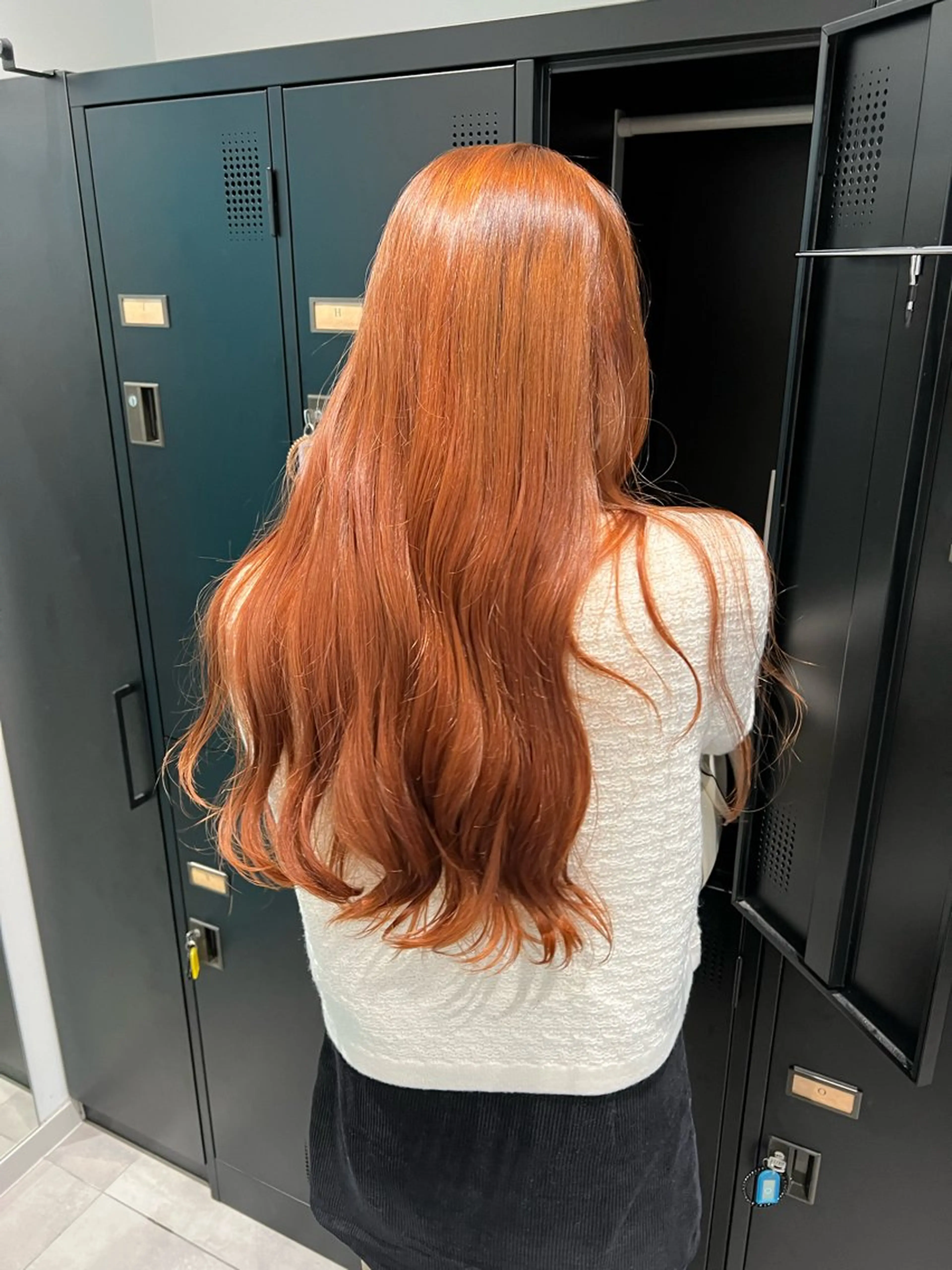 ロング カラー ヘアカラー トリートメント 🌞レイヤー×カラー 前川那津美🌞のヘアスタイル