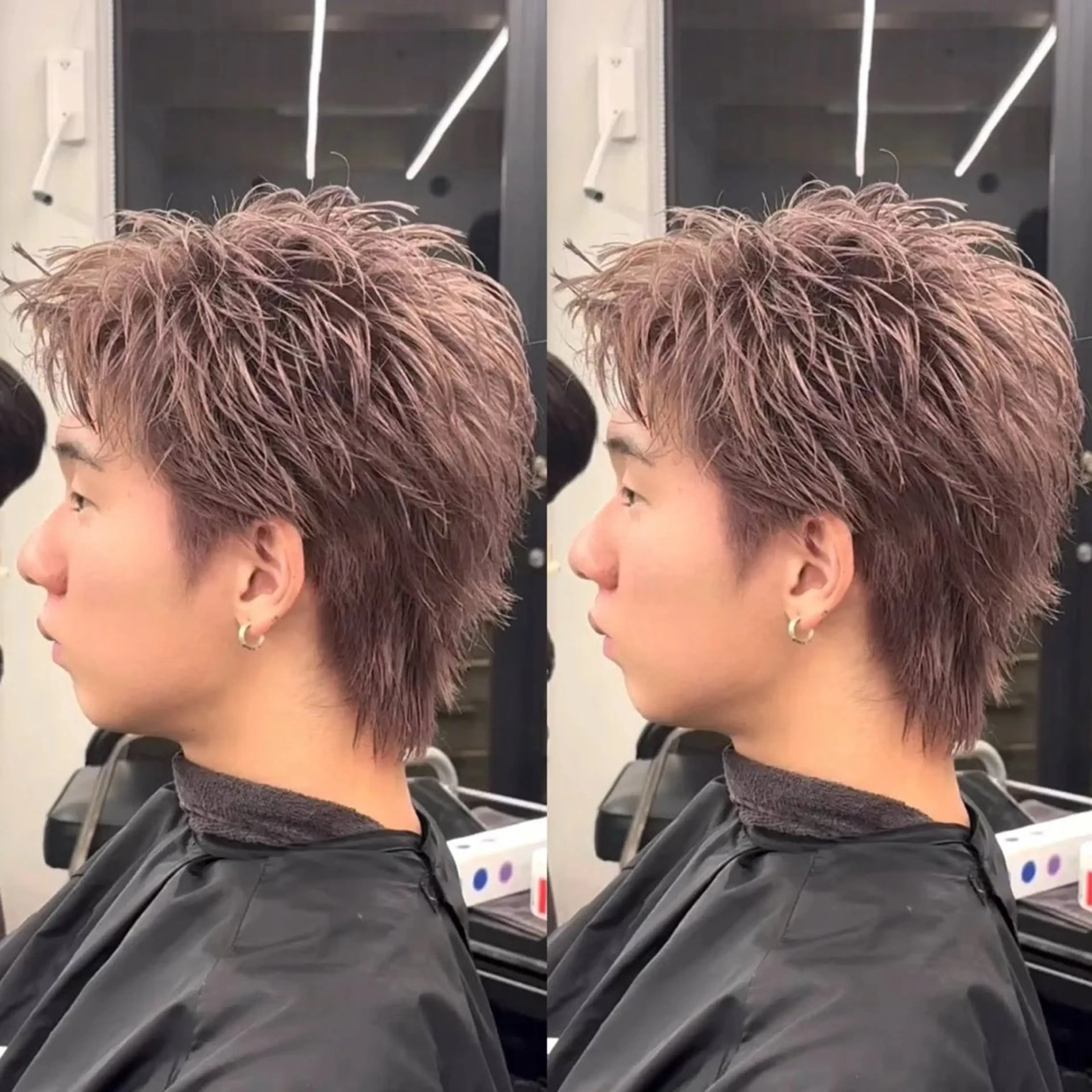 ブリーチ+カラー+トリートメントの写真