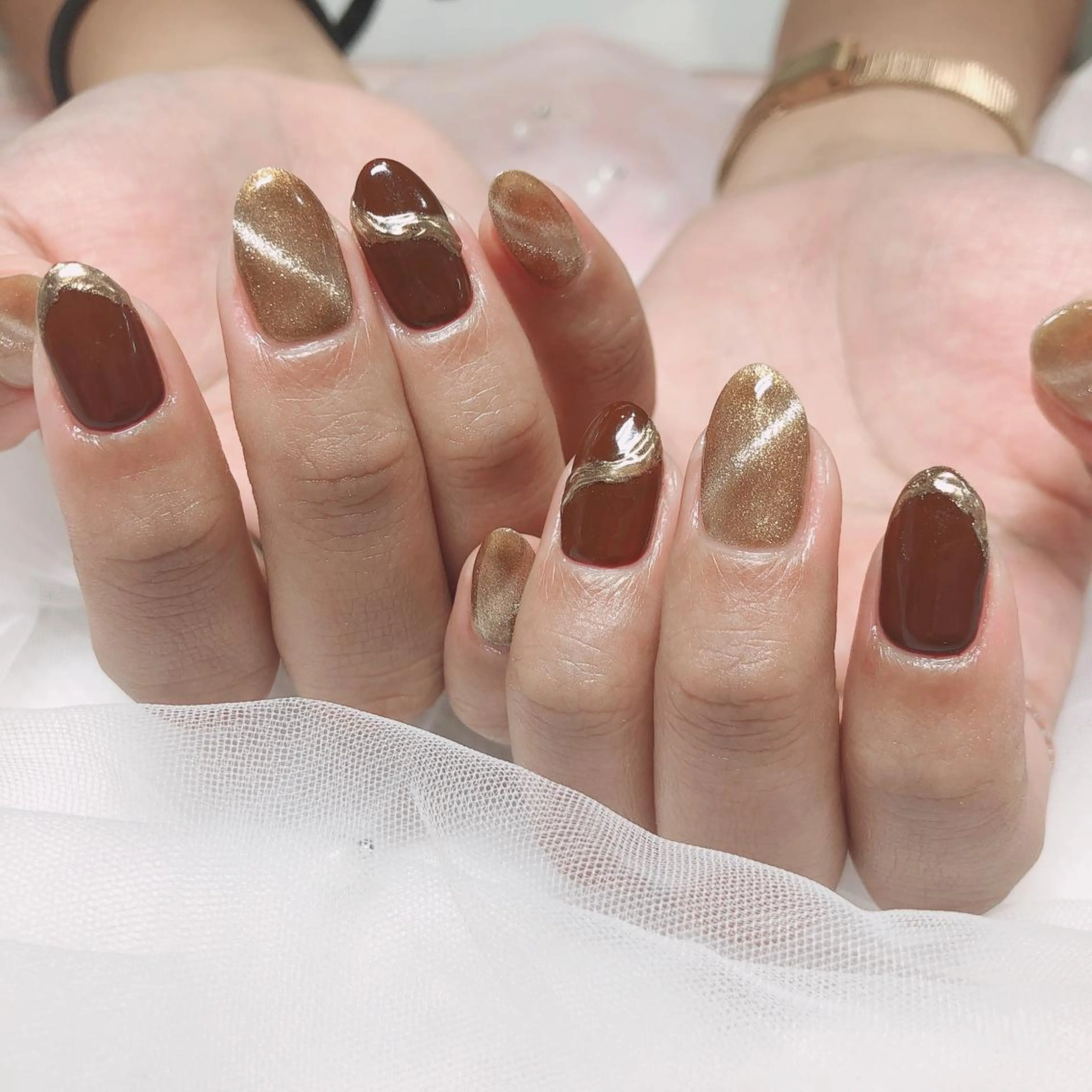 ネイル ✨Serenity ワンホンネイルのネイルデザイン