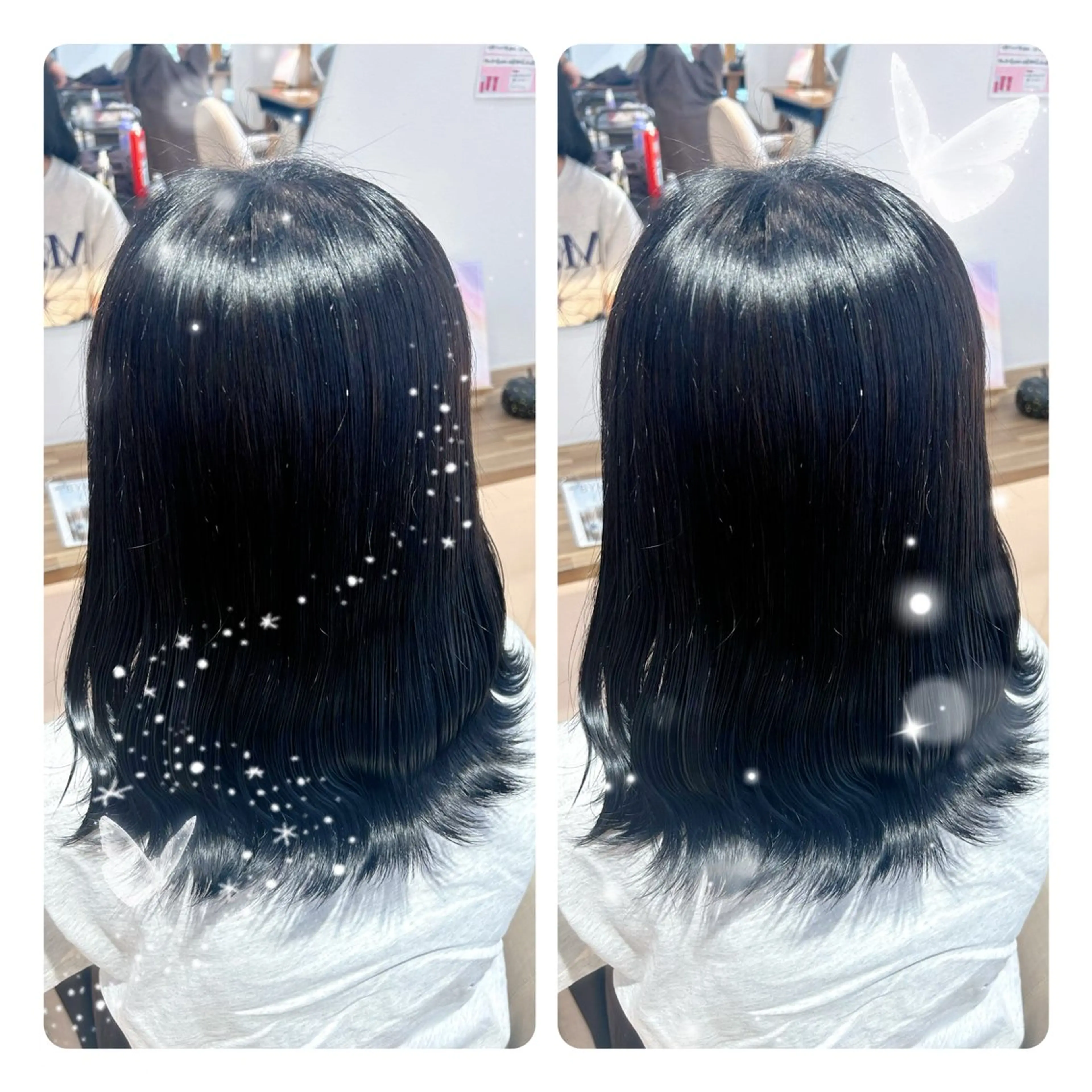 ミディアム カラー ヘアカラー 🫧そあん🫧大宮 カットモデル様募集中のヘアスタイル