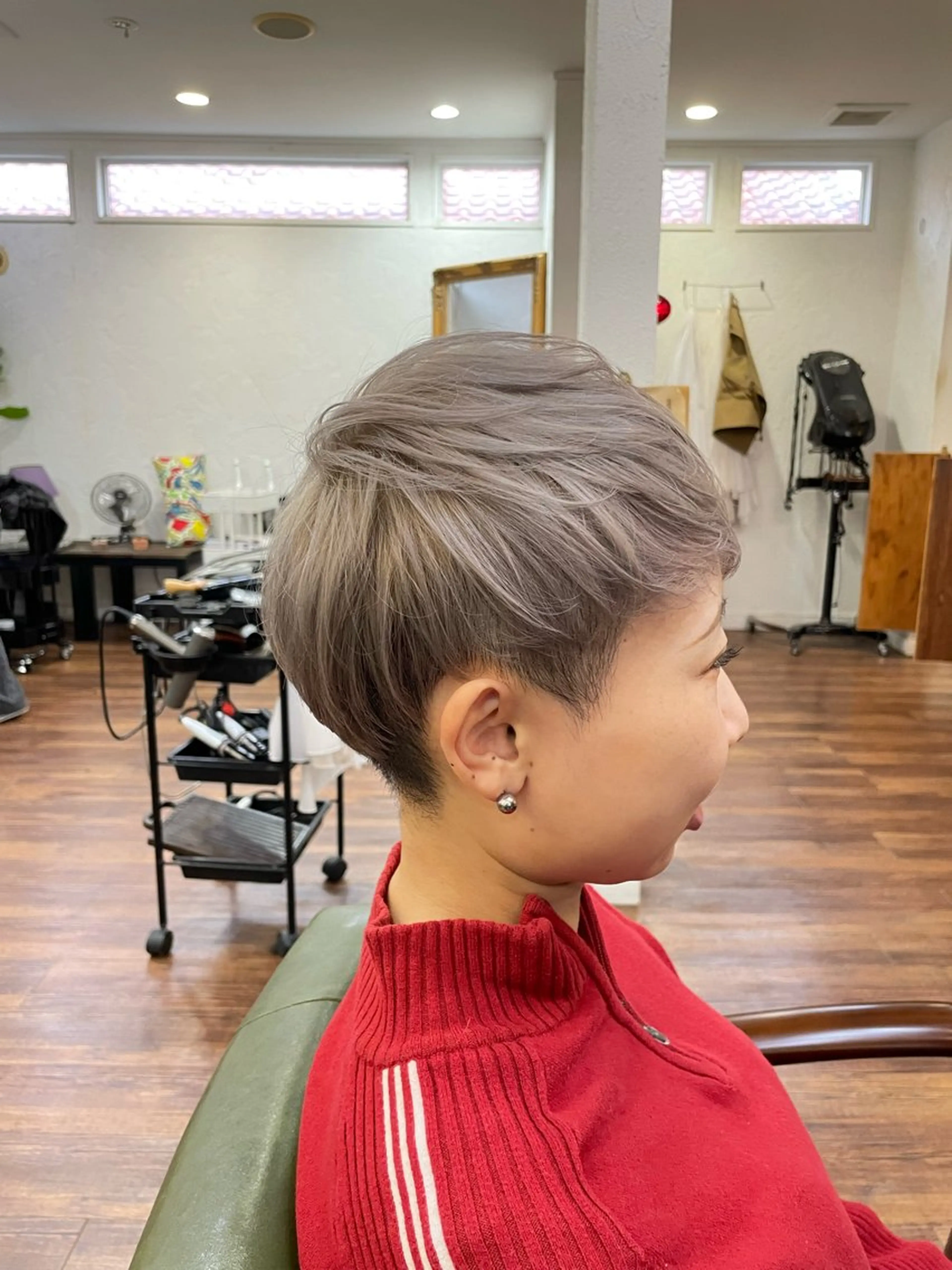 ショート ヘアカラー REGISTA hair  works所属・下林 雅明のヘアスタイル