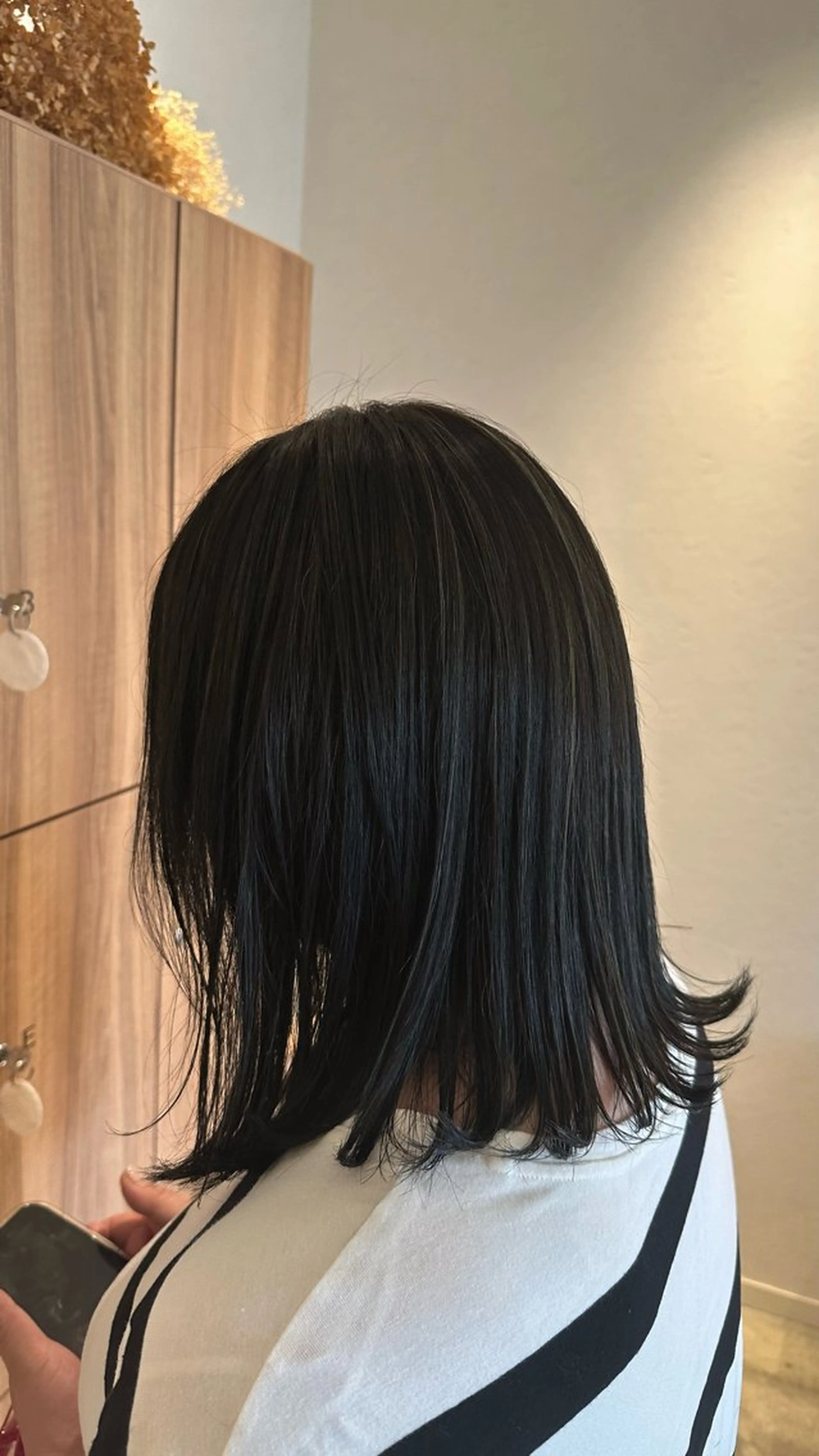 カラー ハイライトカラー ヘアカラー 北川 ななのヘアスタイル