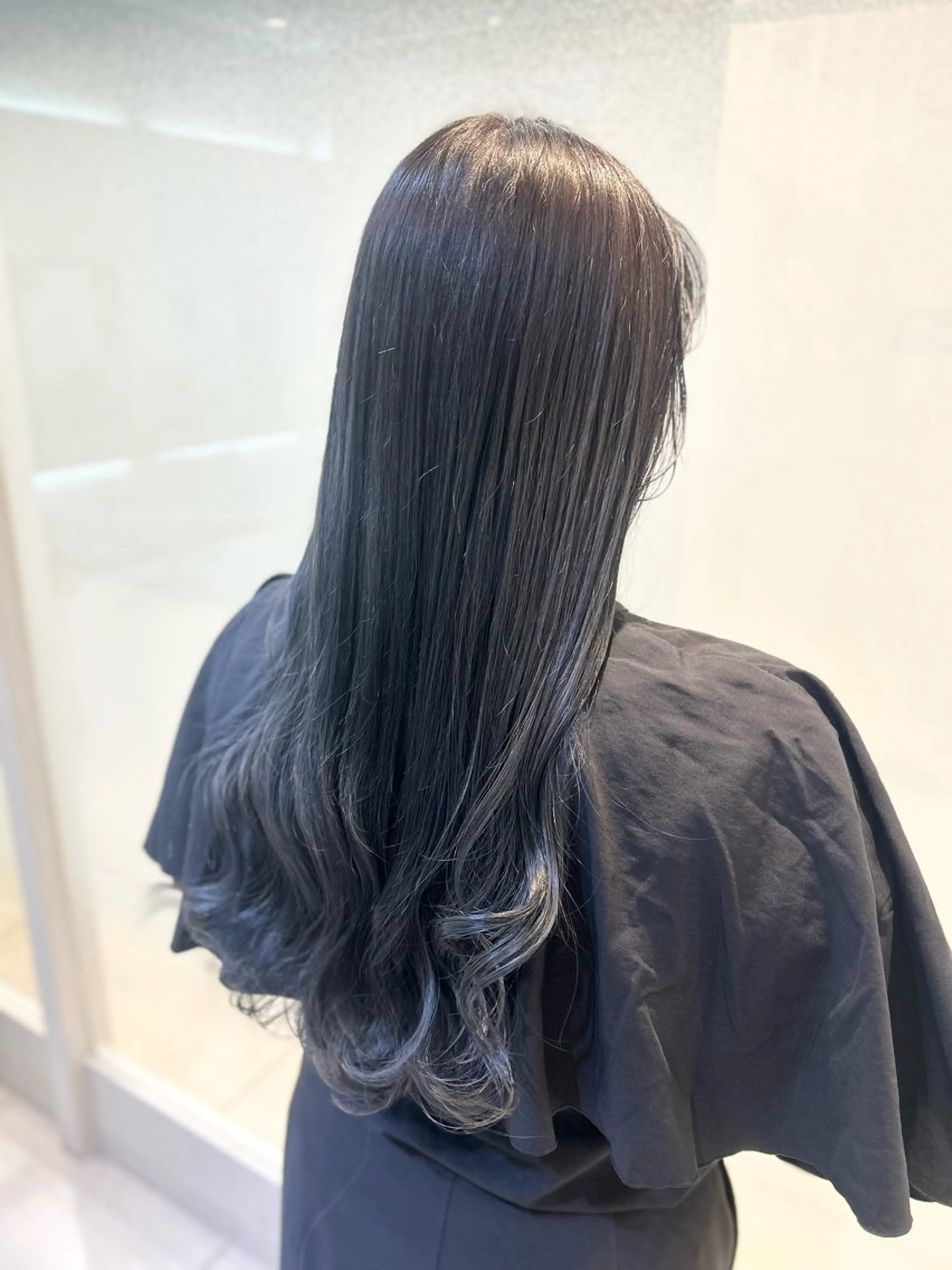 ロング カラー 艶質改善/縮毛矯正 ササキナツミのヘアスタイル