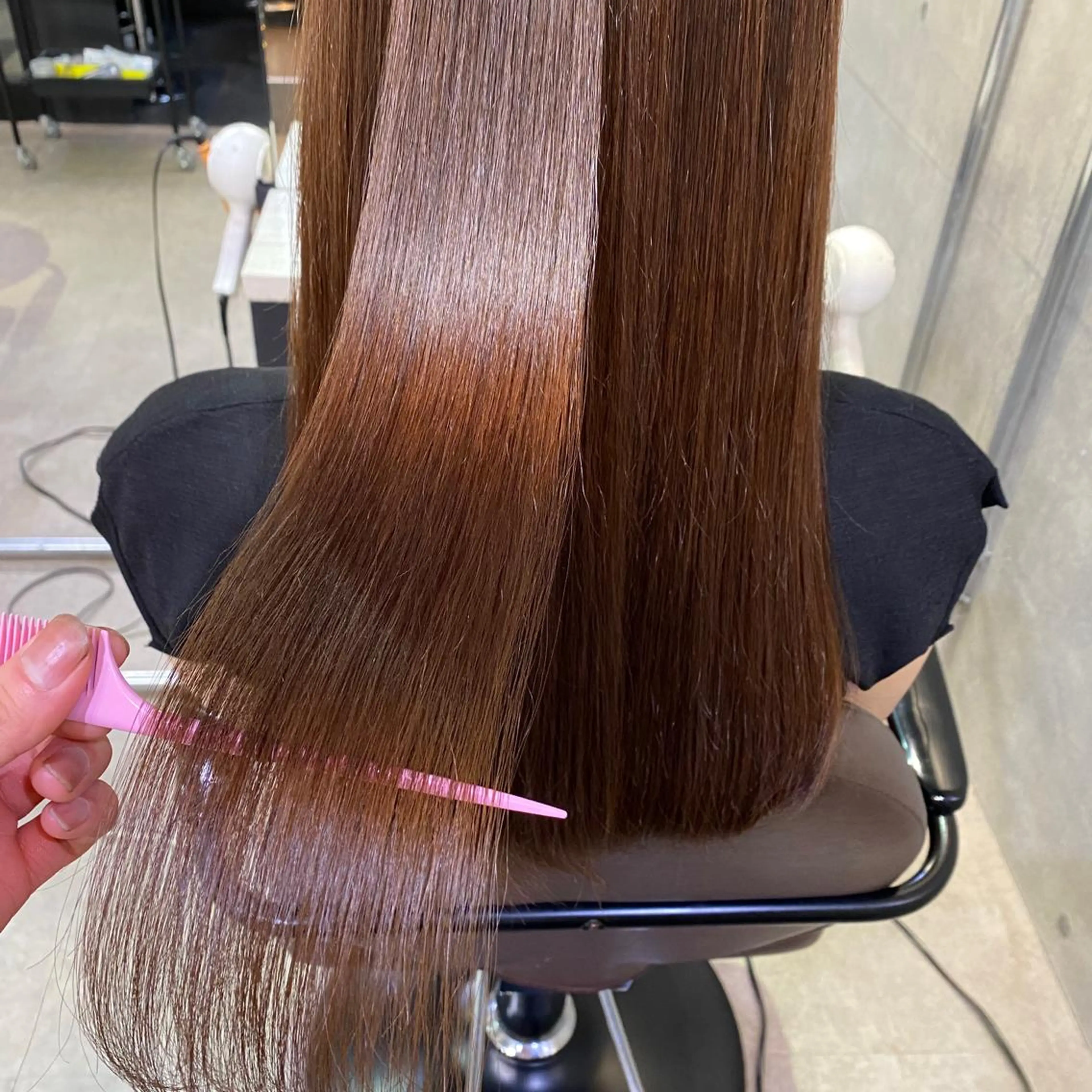 ミディアム カットモデル/ 吉本　彩夏のヘアスタイル