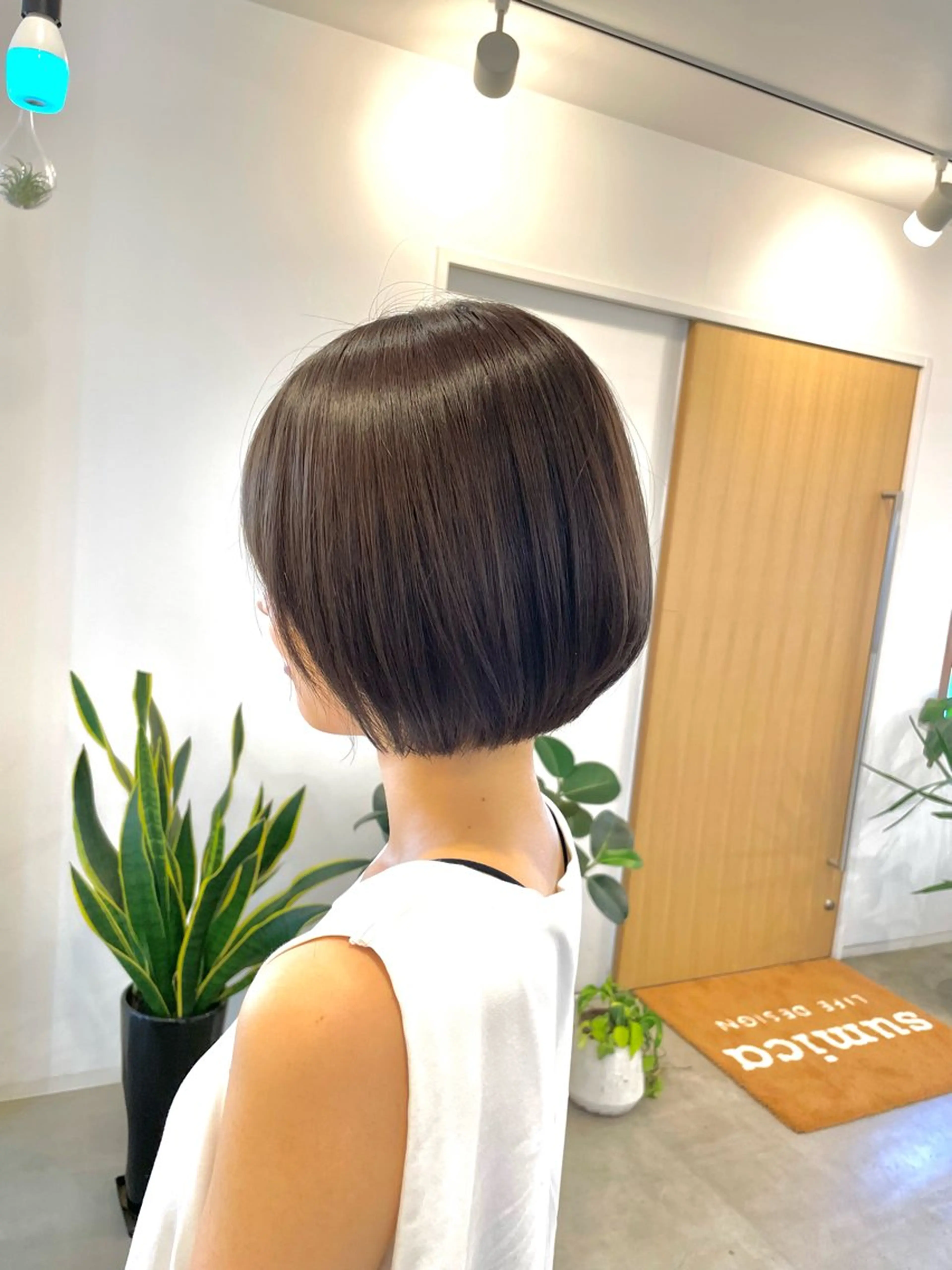 ショート カラー sweetroom所属・❄️髪質改善/透明感 カラー/平塚/サトウのヘアスタイル