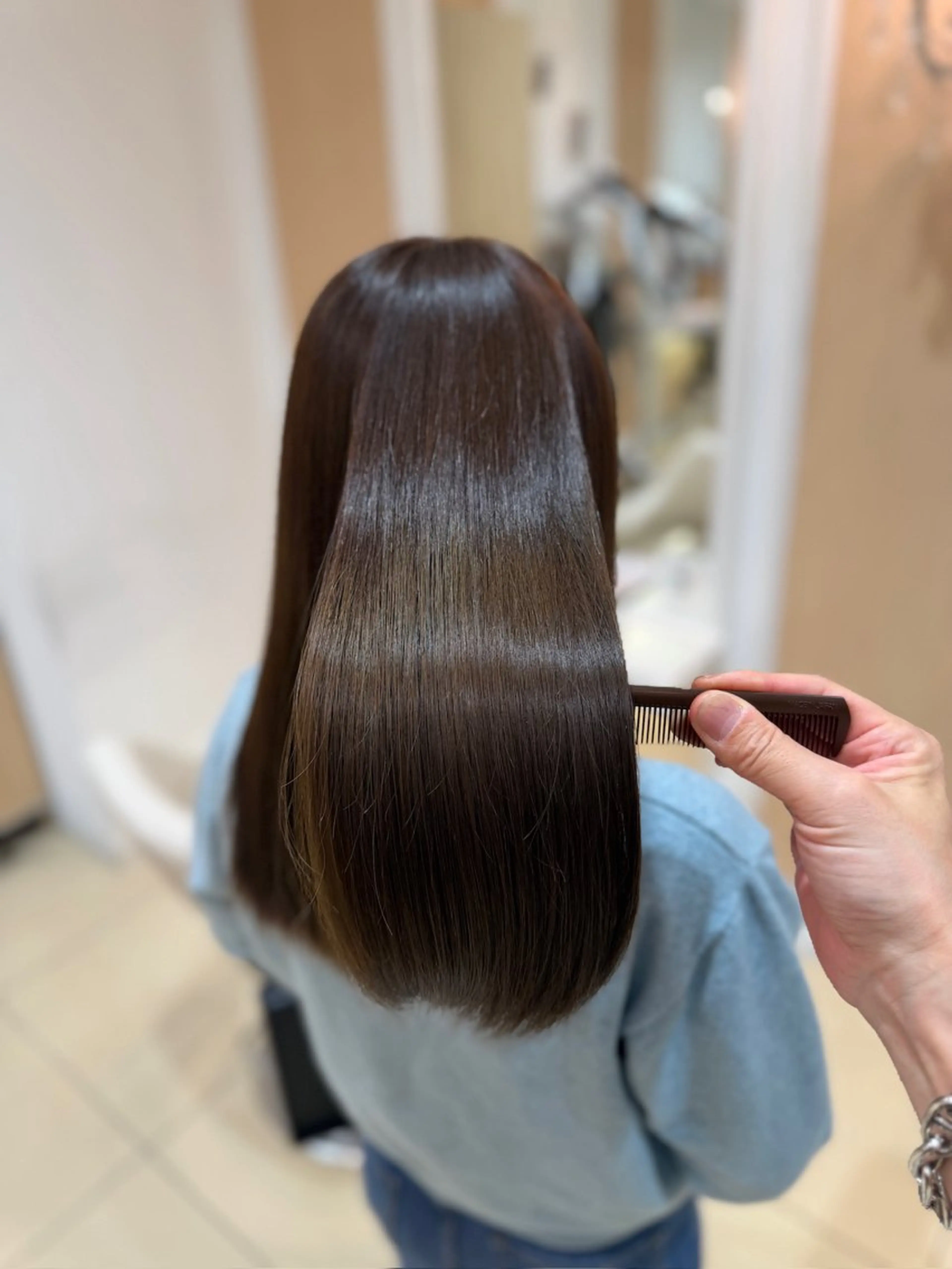 セミロング ヘアカラー 🌻Ash 中目黒店 Non🌻のヘアスタイル