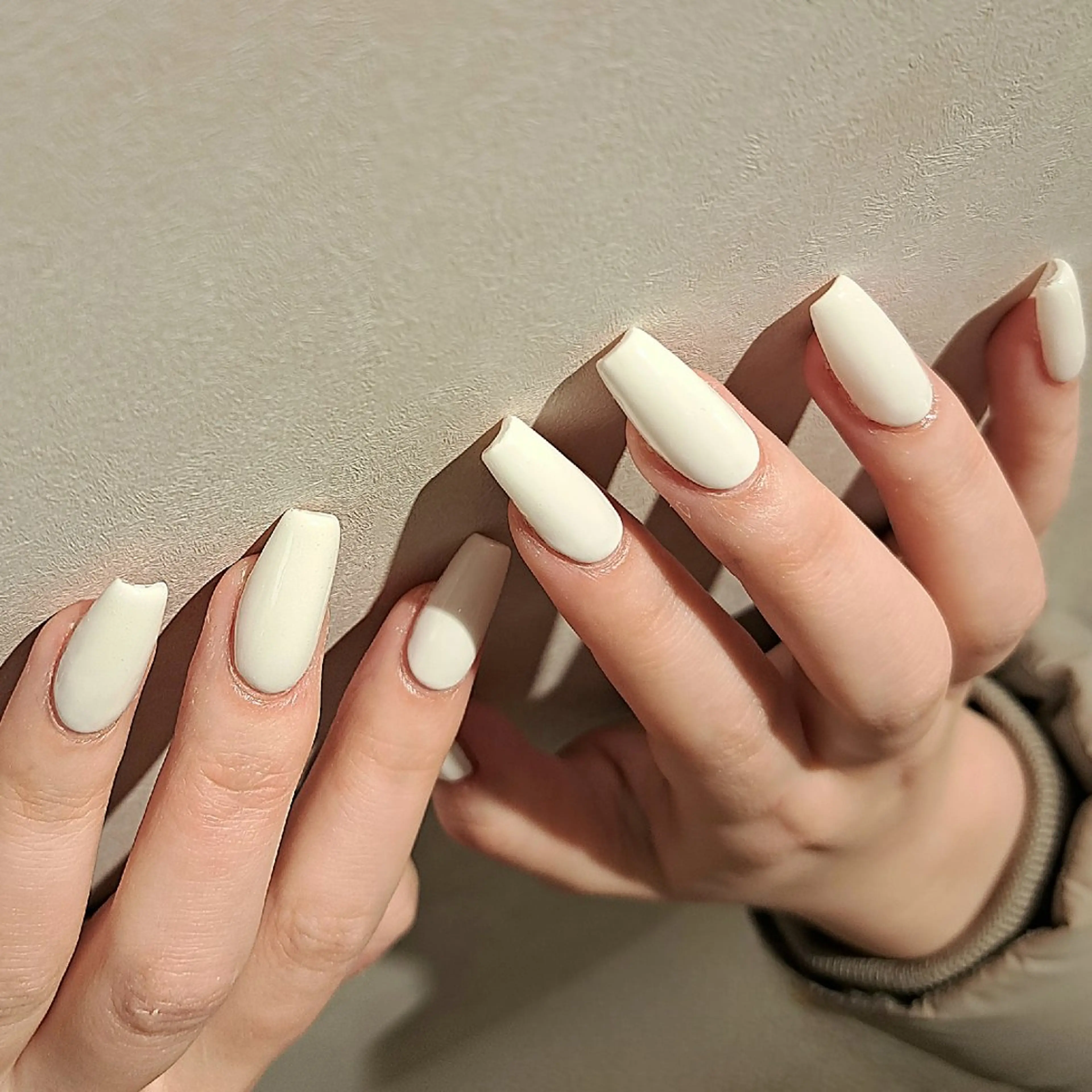 ネイル 長さ出し ワンカラーネイル スカルプネイル Nail mood /アートし放題のネイルデザイン
