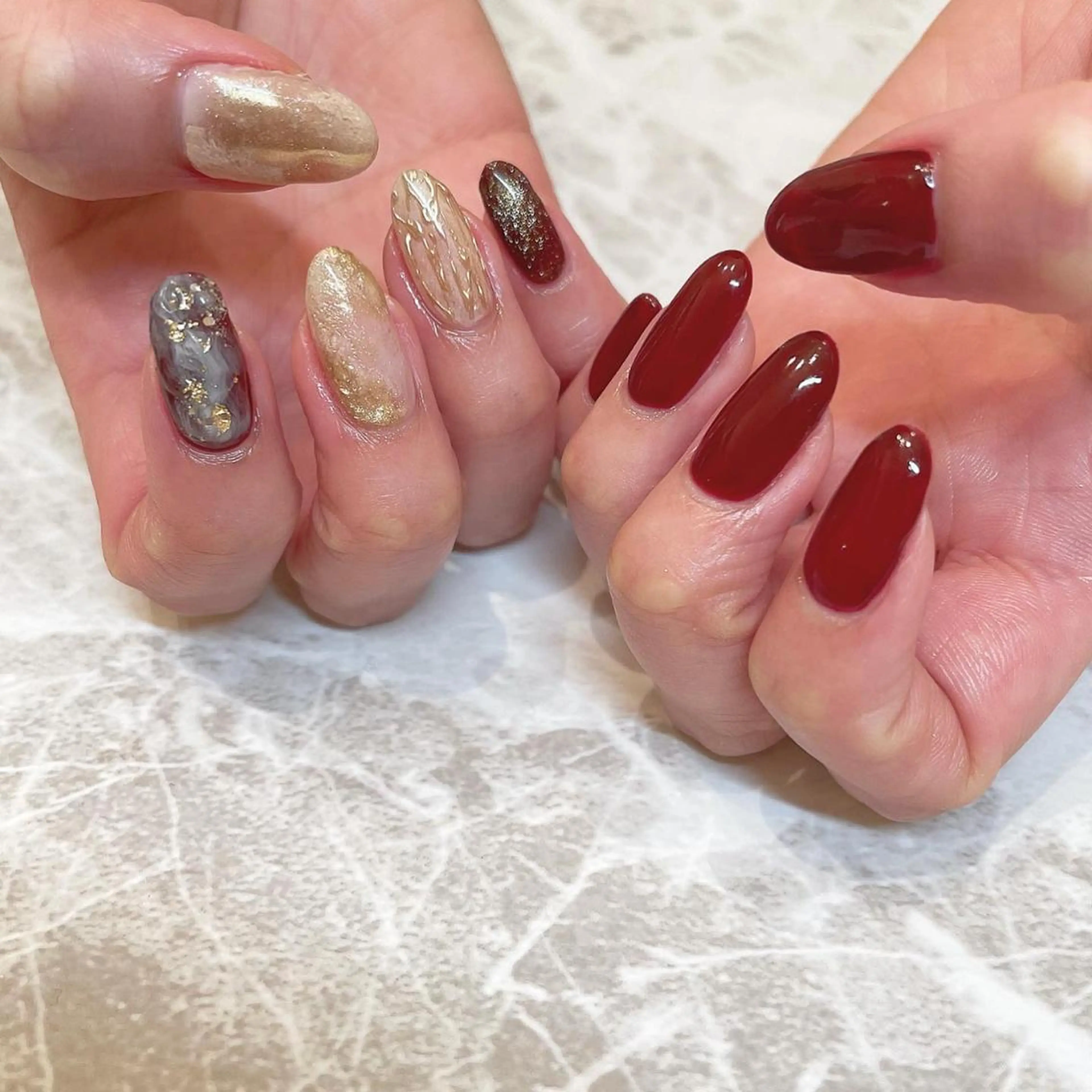 ネイル essence所属・pétit maakoのネイルデザイン