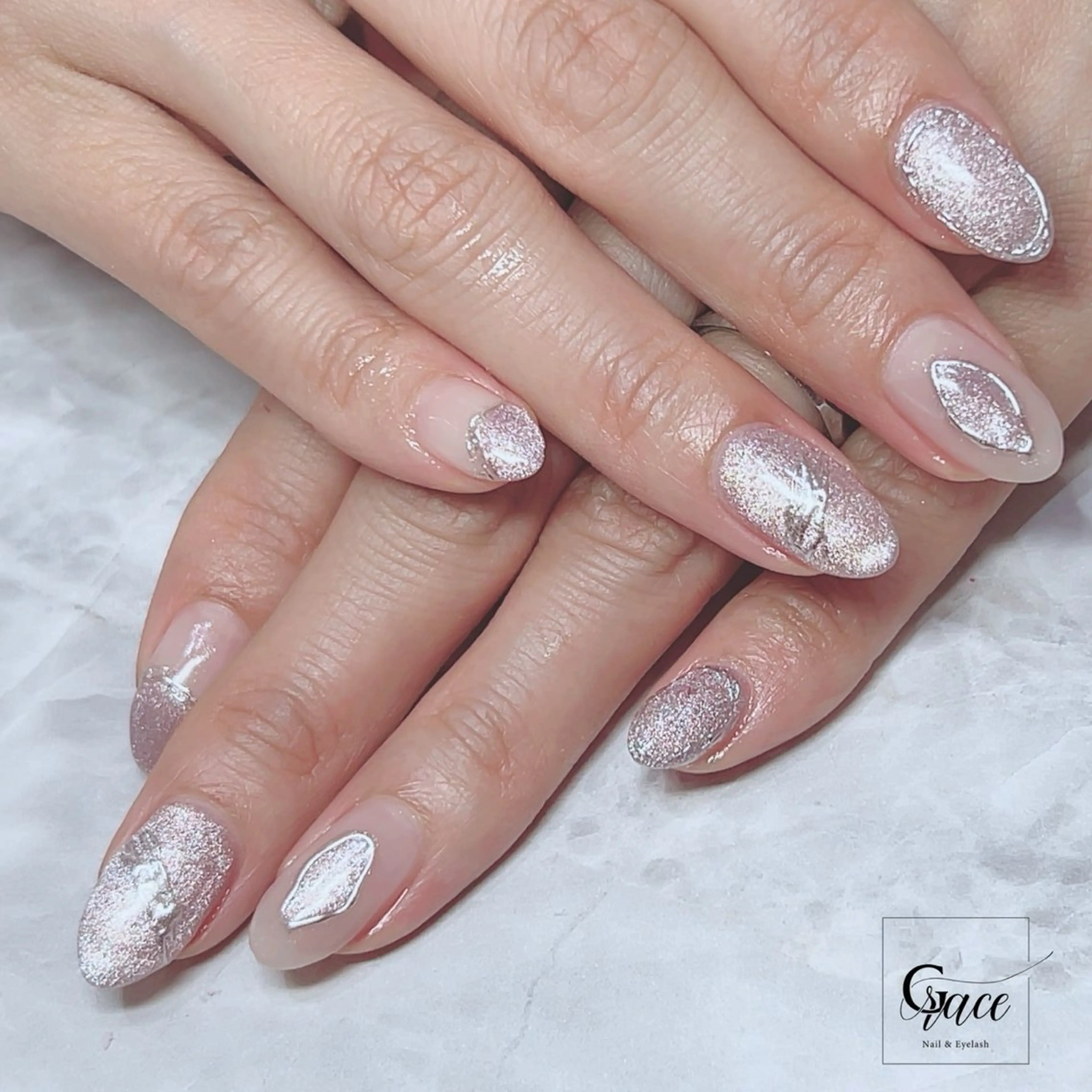 ネイル ハンドネイル Nail & Eyelash Grace 【グレイス】所属・Grace Minaのネイルデザイン