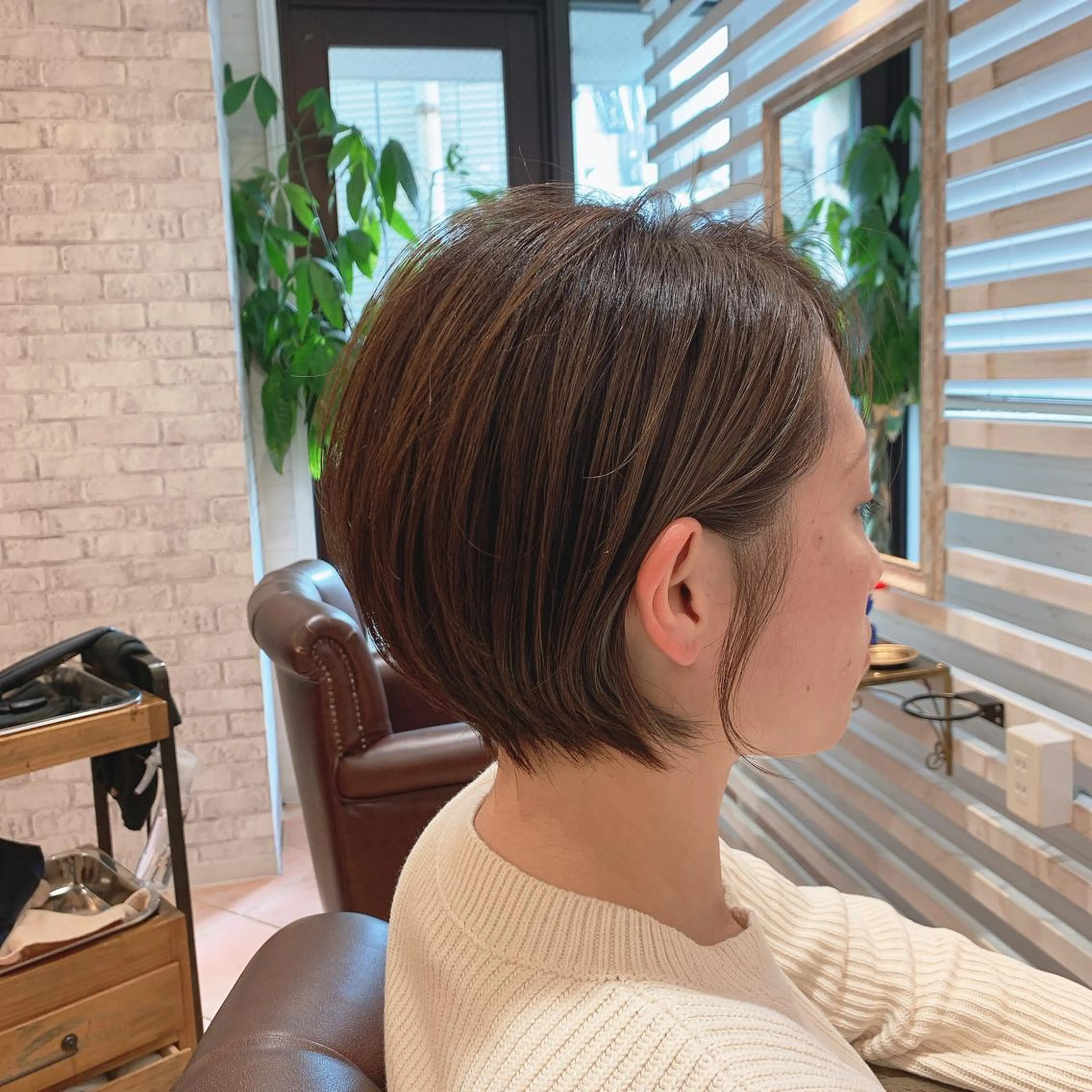 ショート カット ヘアカラー トリートメント 高橋 一矢のヘアスタイル