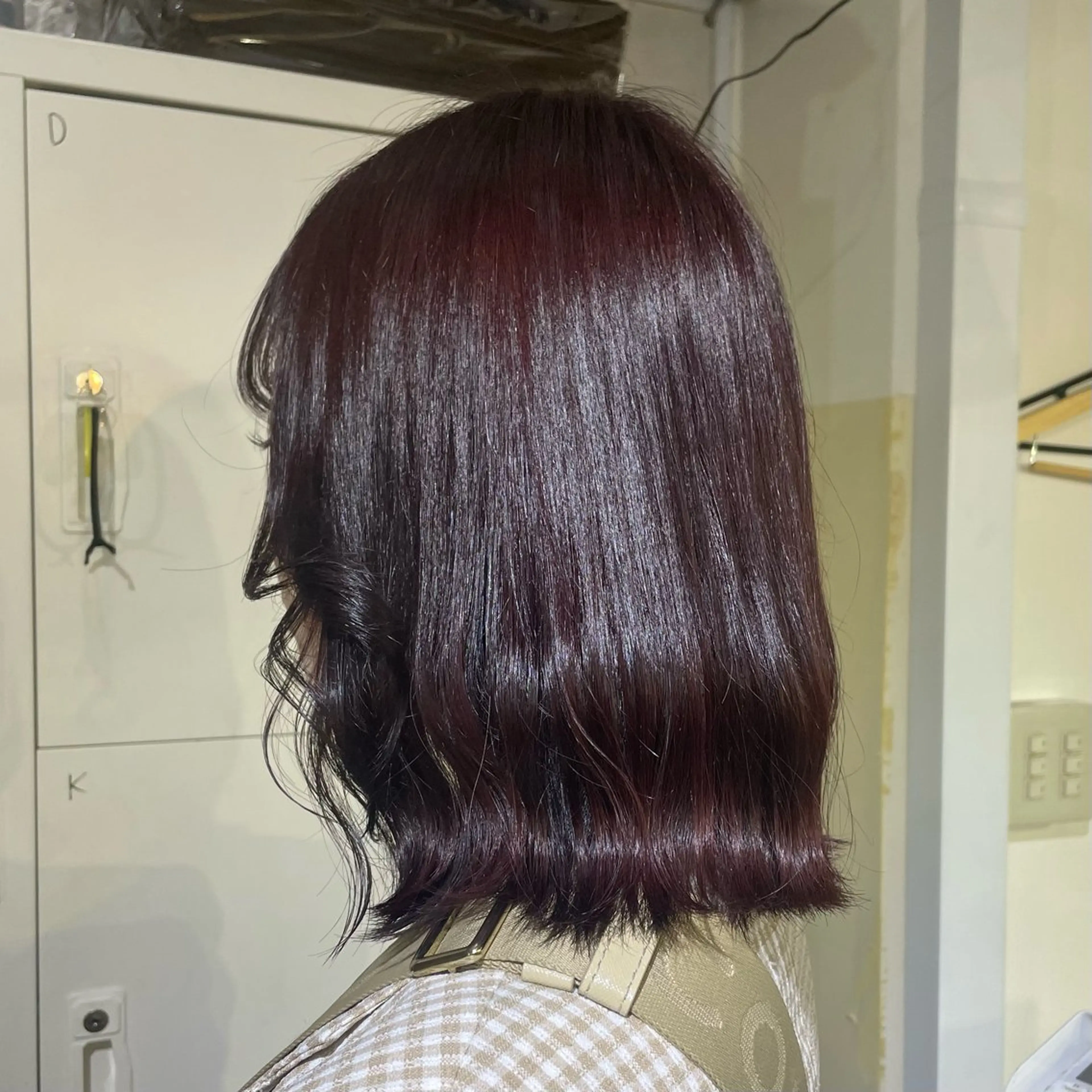 ショート カラー ヘアカラー トリートメント ふかたさや🫧 艶感✖️透明感カラーのヘアスタイル
