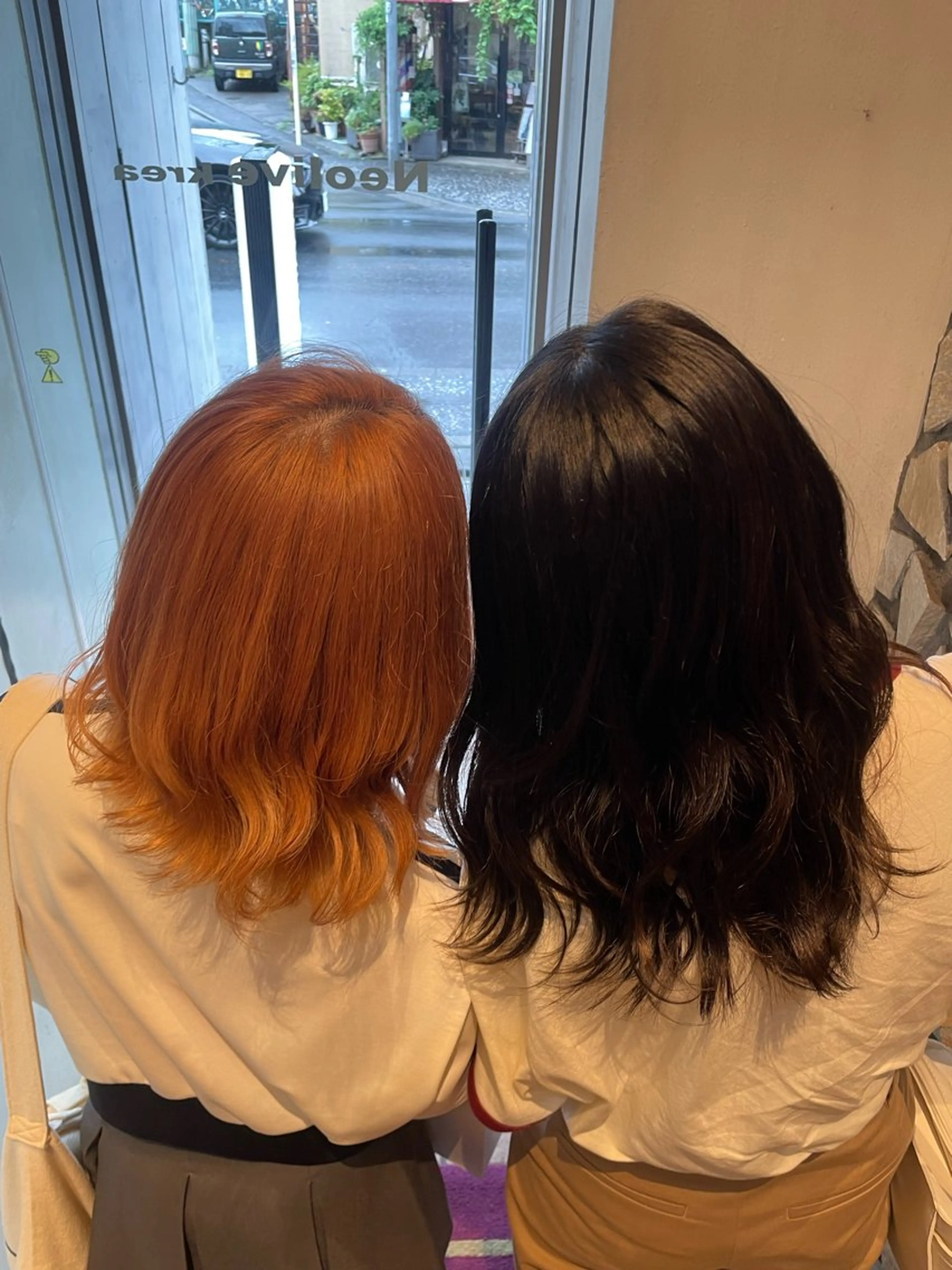 ロング カラー 石上 遥楓のヘアスタイル