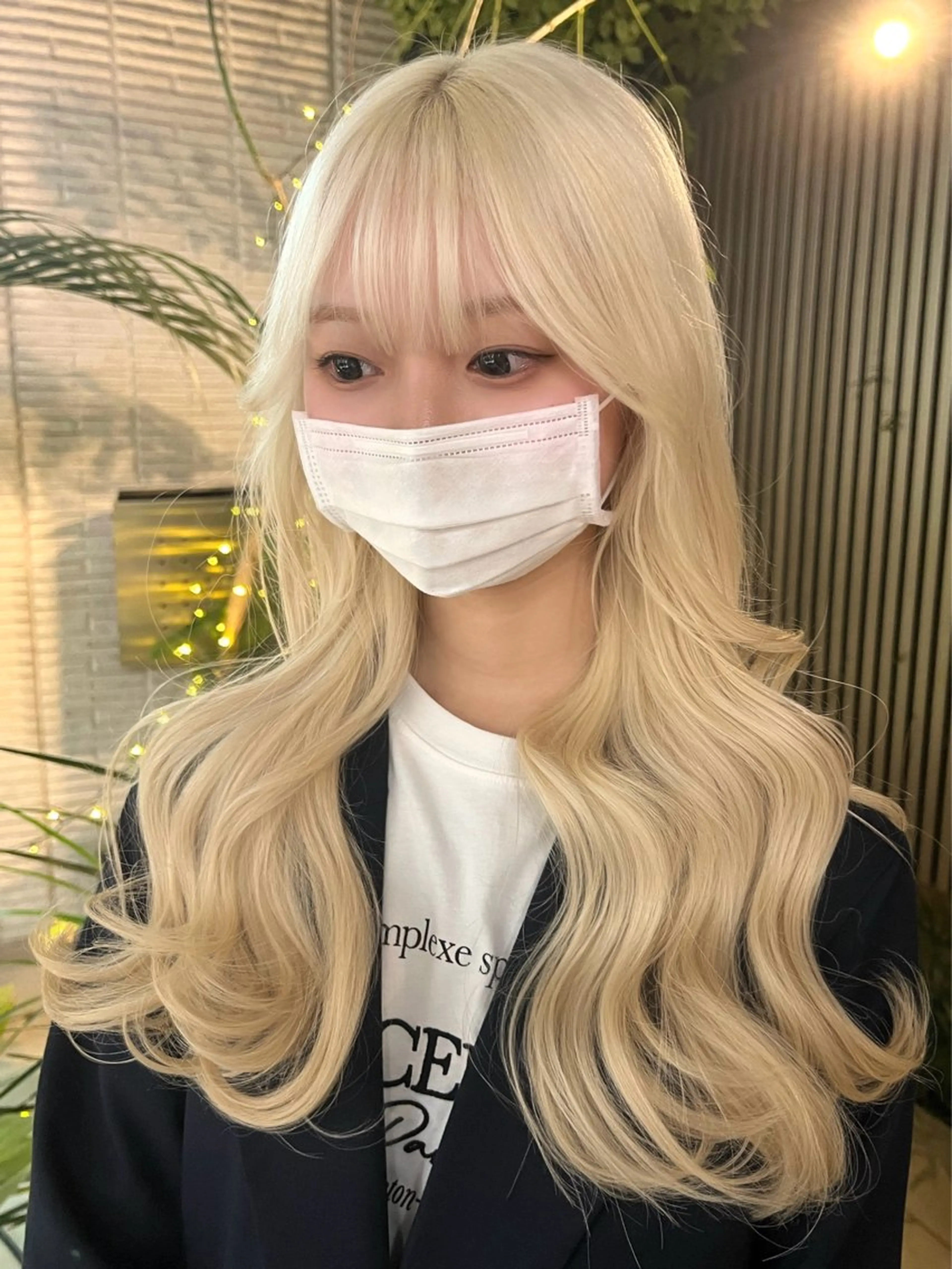 ロング カラー カット ヘアカラー belle 表参道 terrace所属・抜きっぱなしブロンド /ハイトーン/カナタのヘアスタイル