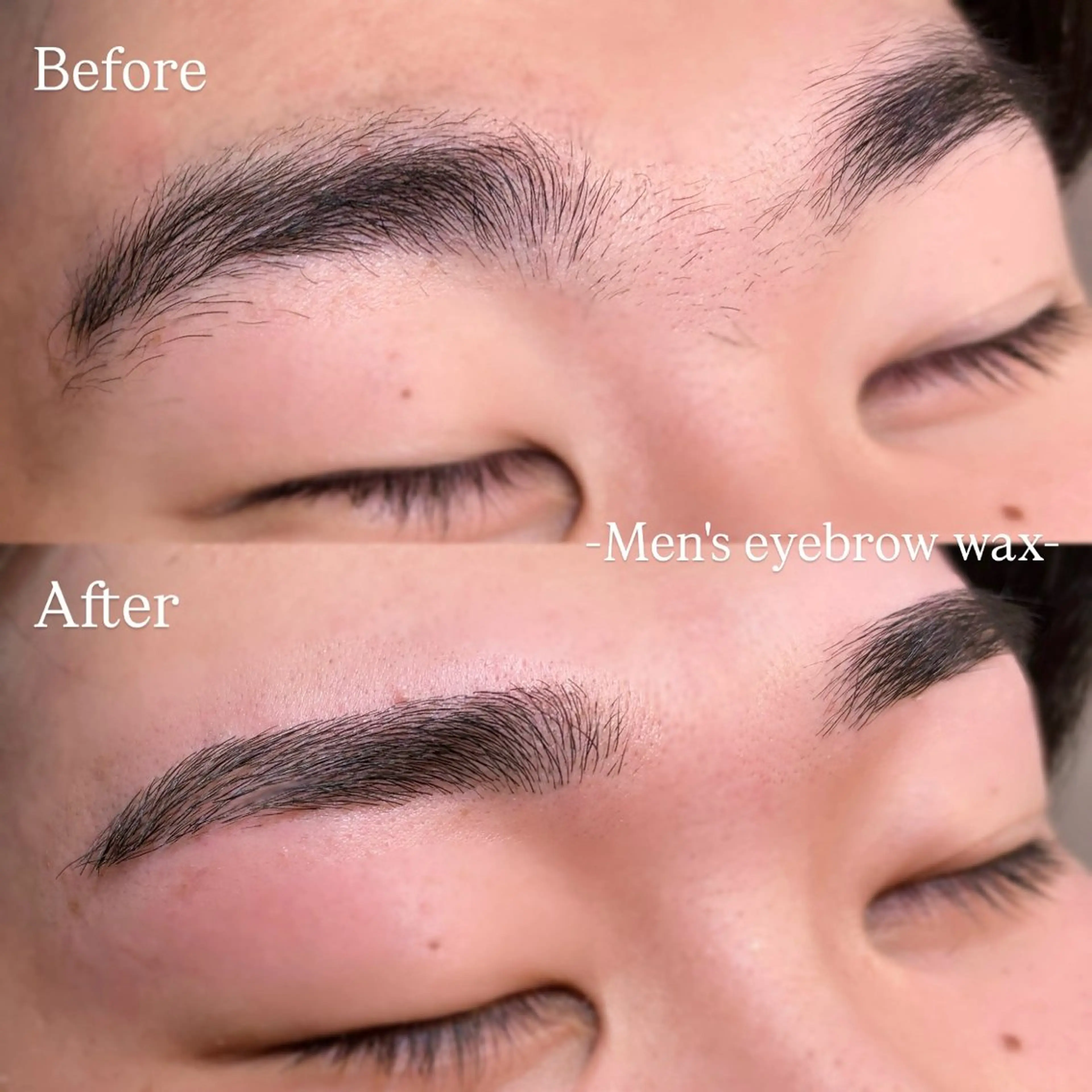 メンズ アイブロウ メンズアイブロウ 眉毛ワックス脱毛 ᴇʏᴇʟɪꜱᴛ ᴍᴀʜɪʀᴏ🖤のマツエク・マツパデザイン