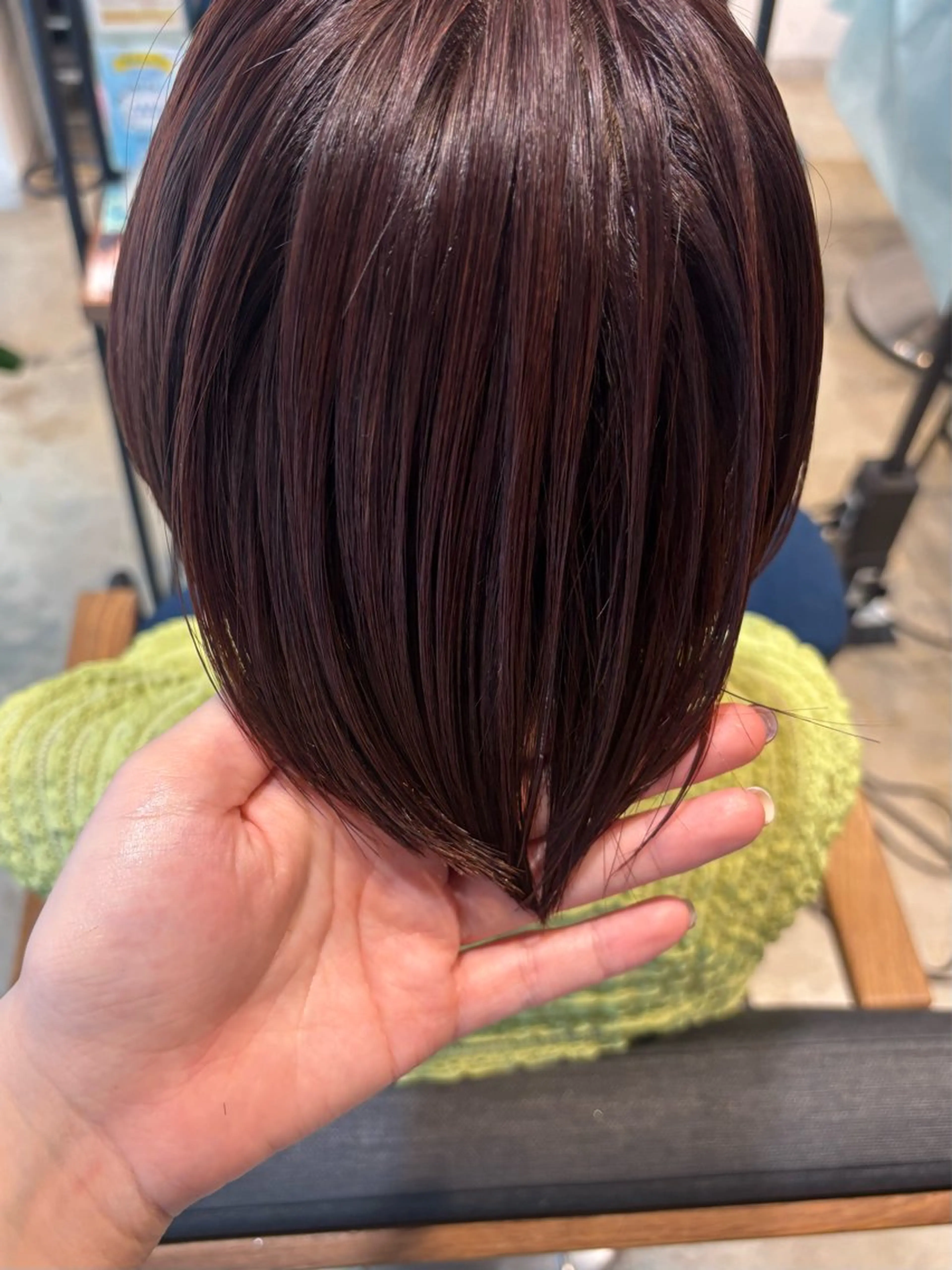 ショート カラー ブラウンカラー レッドカラー レッドブラウン カット ヘアカラー 艶カラー🌙ショート /ボブ/小由葵のヘアスタイル